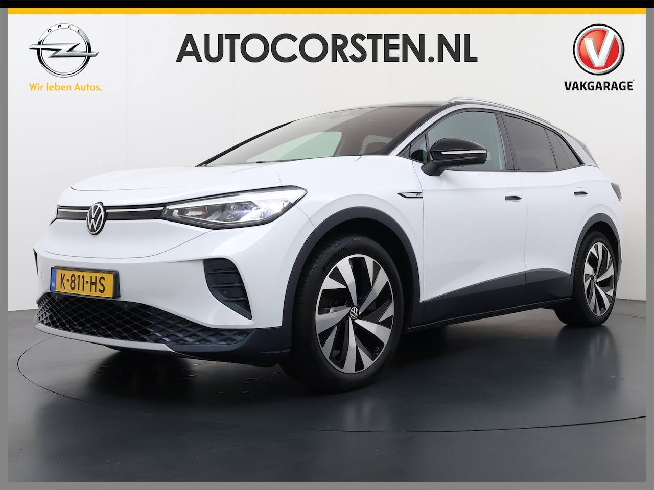 Volkswagen ID.4 - 204pk First 77kWh SOH 90% Leer/Alcantara Adap.Cruise Navi Ecc Camera Apple Carplay Android - AutoWereld.nl