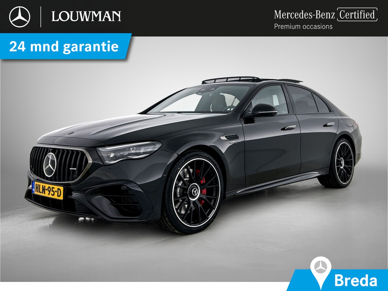 Mercedes-Benz E-klasse - AMG 53 4MATIC+ Night Edition 449 pk | Panoramadak | 360° camera | Burmester 4D | MBUX Supe - AutoWereld.nl