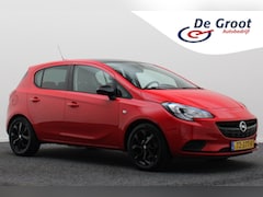 Opel Corsa - 1.4 Black Edition Airco, Cruise, Apple Carplay, DAB, PDC, Elektrische Ramen, 16''