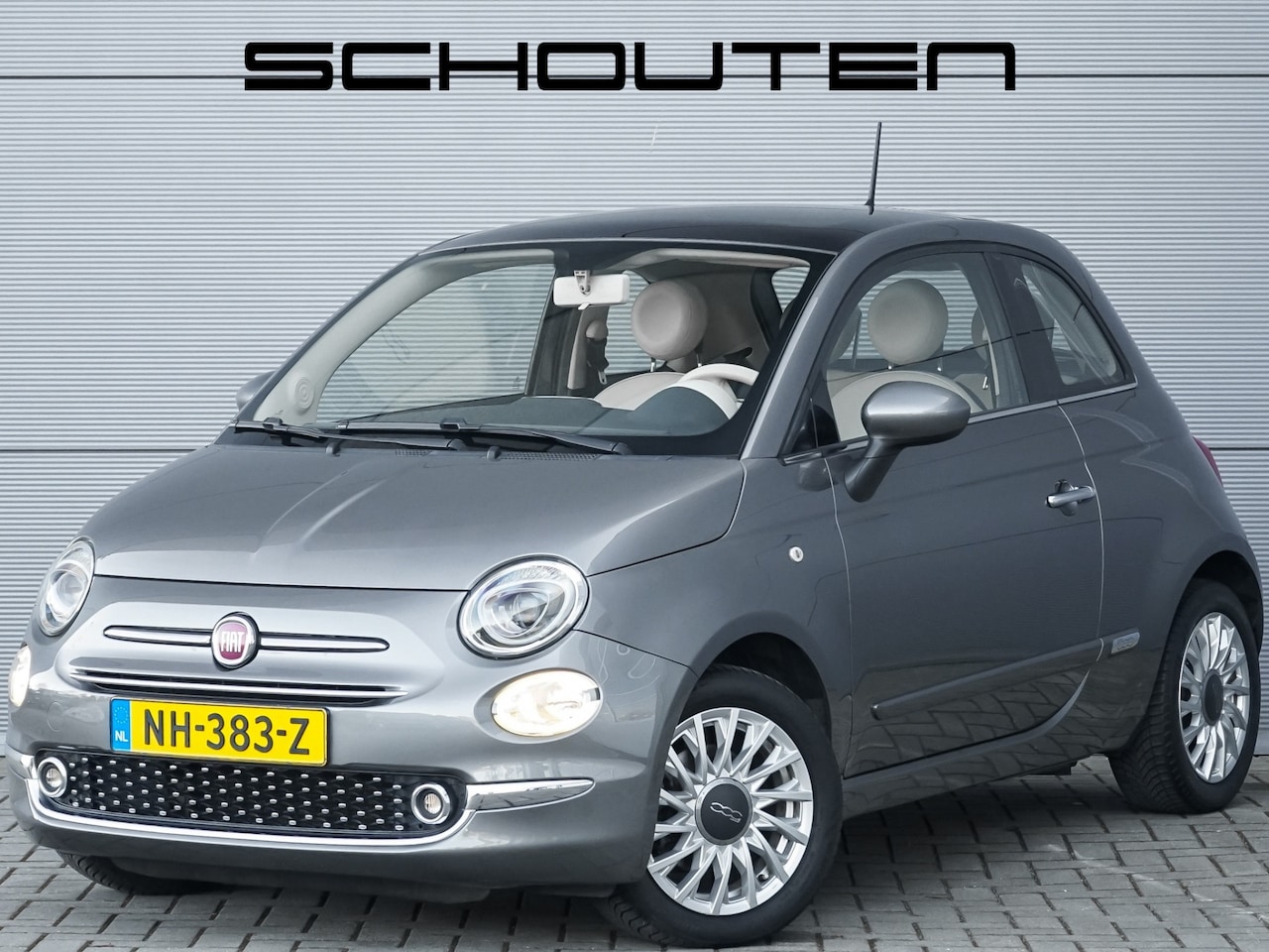 Fiat 500 - 1.2 Lounge Pano Parkeerhulp Achter Lichtmetaal - AutoWereld.nl