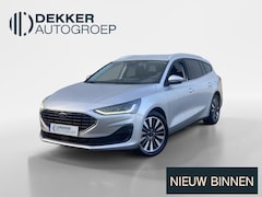 Ford Focus Wagon - 1.0 EcoBoost Hybrid 125 pk Titanium X Navigatie- B&O audio - AGR bestuurdersstoel -Winter