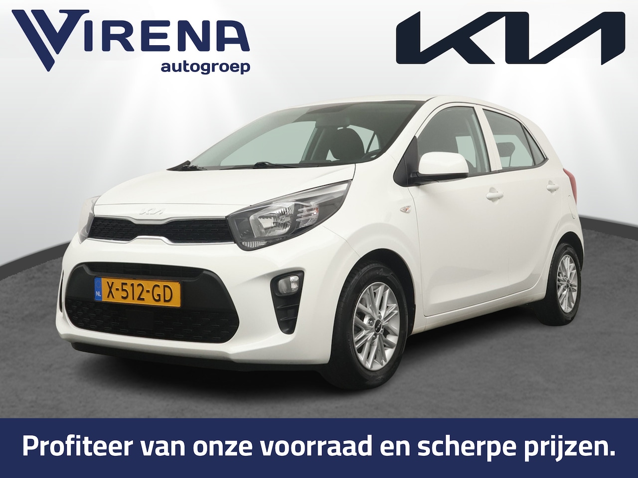 Kia Picanto - 1.0 DPi DynamicLine - Airco- Cruise Control - DAB - Apple Carplay/Android Auto Favbrieksga - AutoWereld.nl