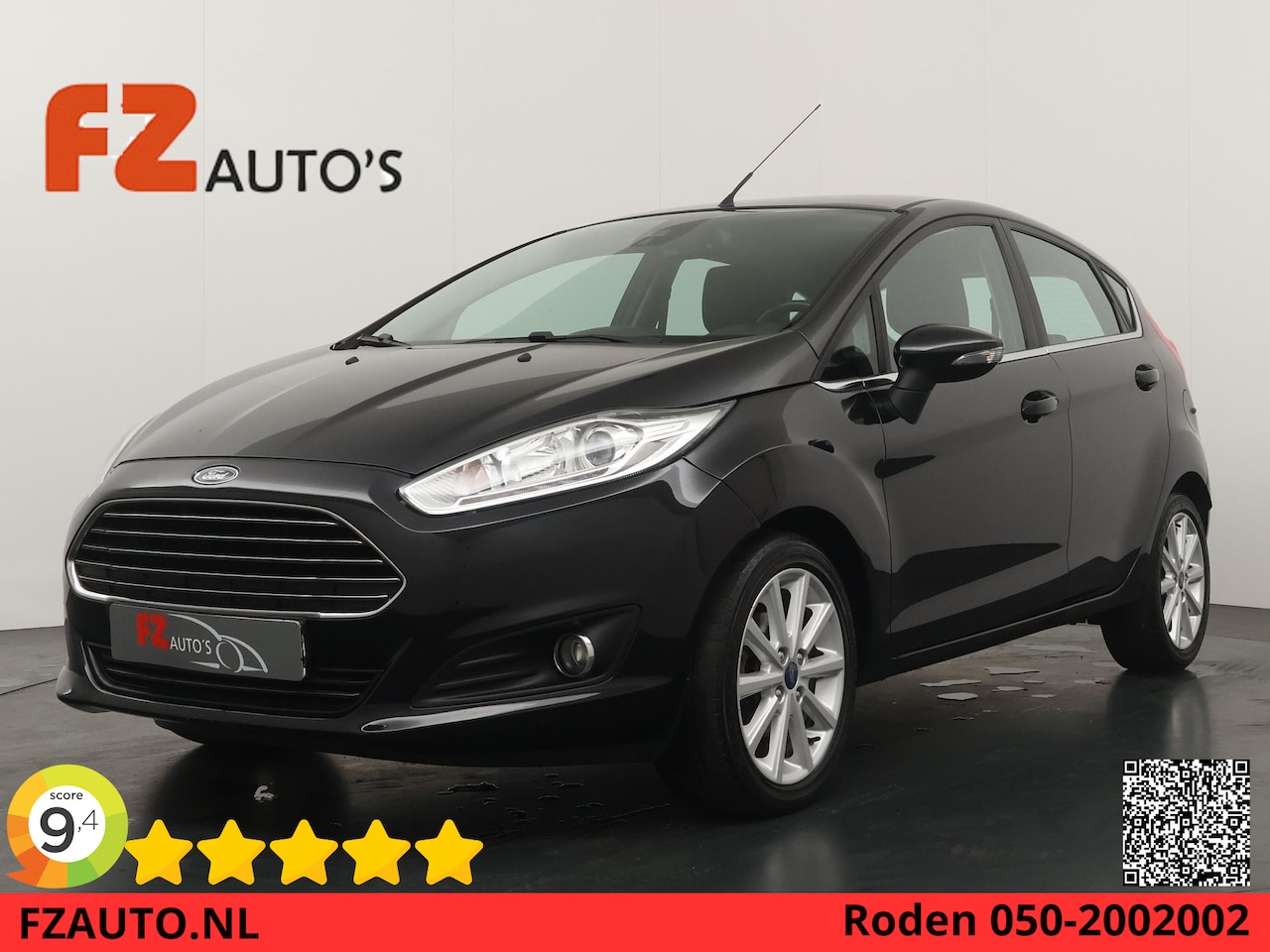 Ford Fiesta - 1.0 EcoBoost Titanium - Navigatie - Cruise Control - Airconditioning - Parkeersens A - AutoWereld.nl