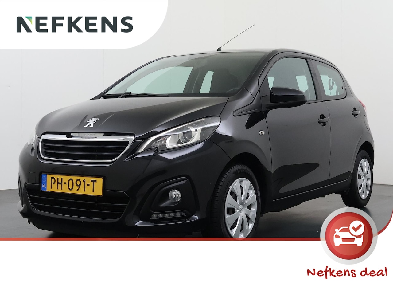 Peugeot 108 - 1.0 e-VTi Blue Lion 5-deurs | Airco | Radio | Bluetooth handsfree | Elektrische ramen voor - AutoWereld.nl