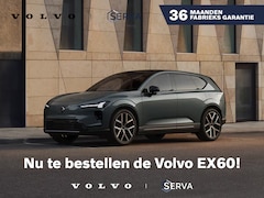 Volvo EX60 - Nu te bestellen bij uw Serva vestiging Vanaf € 63, 995