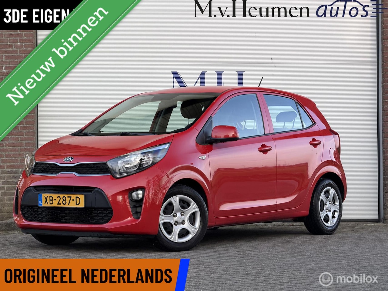 Kia Picanto - 1.0 CVVT EconomyPlusLine Airco Bluetooth Org NED - AutoWereld.nl