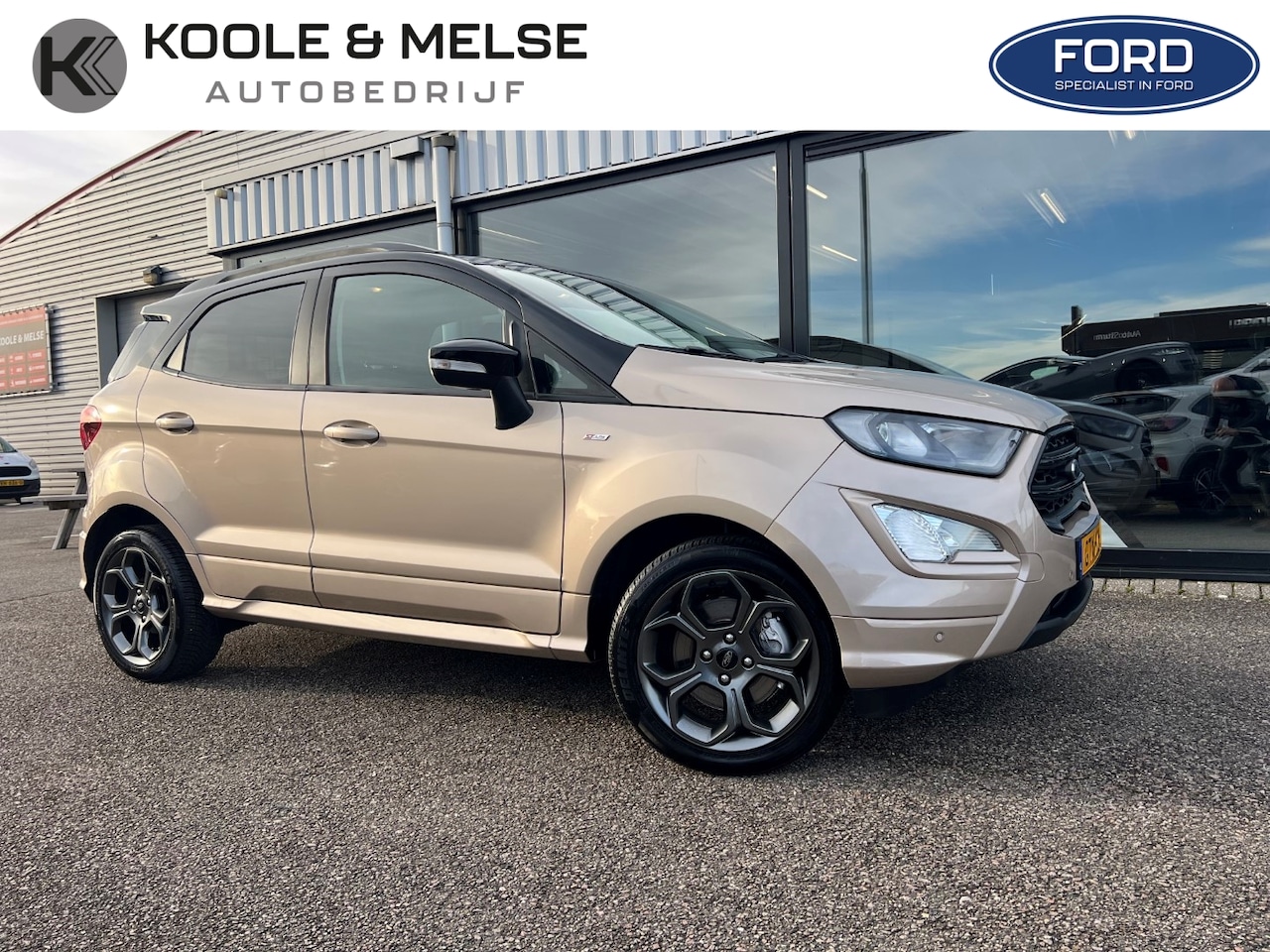 Ford EcoSport - 1.0 EcoBoost 125pk AUTOMAAT ST-Line , voorruitverwarming , stoel en stuur verwarming - AutoWereld.nl