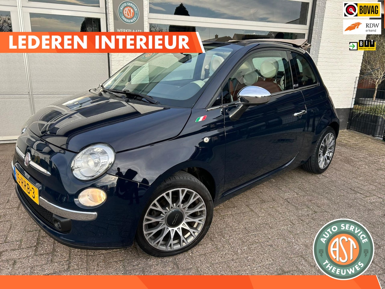Fiat 500 C - 0.9 TwinAir Rock LEER|CLIMATE|LM VELGEN|NAP - AutoWereld.nl