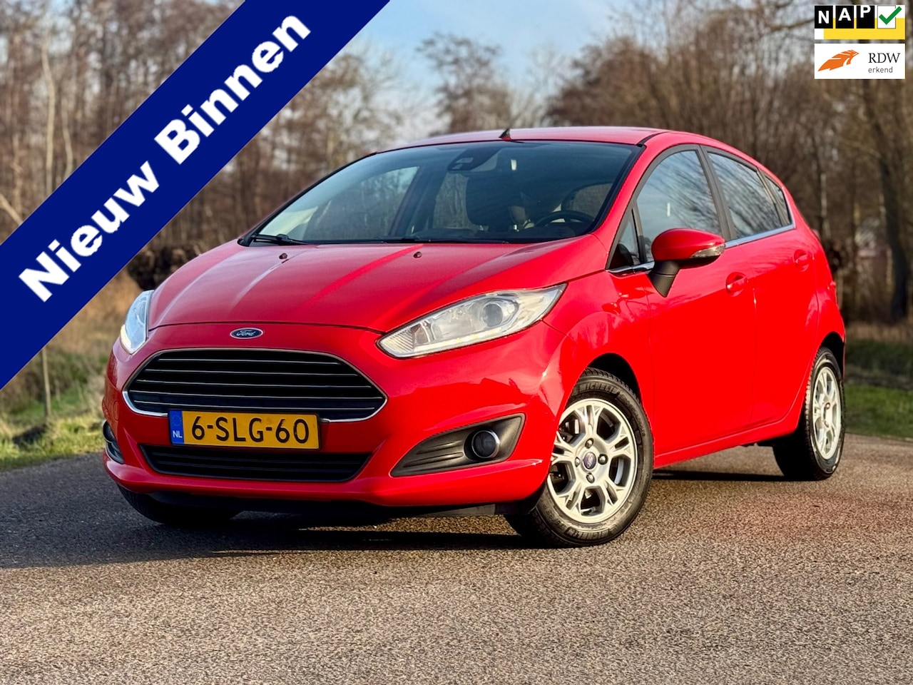 Ford Fiesta - 1.6 TDCi Lease Titanium Navi Clima LMV PDC PERFECT ONDERHOUDEN NAP - AutoWereld.nl