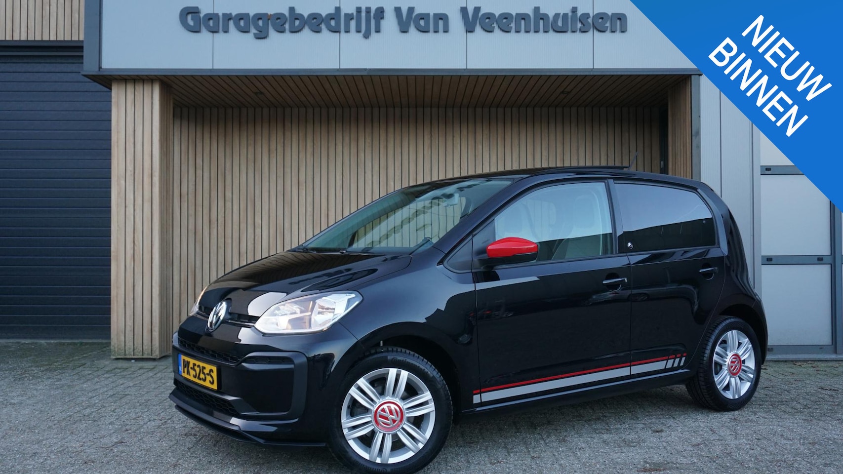 Volkswagen Up! - 1.0 TSI 90PK BMT up! Beats Pano Cruise 5-drs 15inch LM *44649km* Elek pakket A.camera *NL - AutoWereld.nl