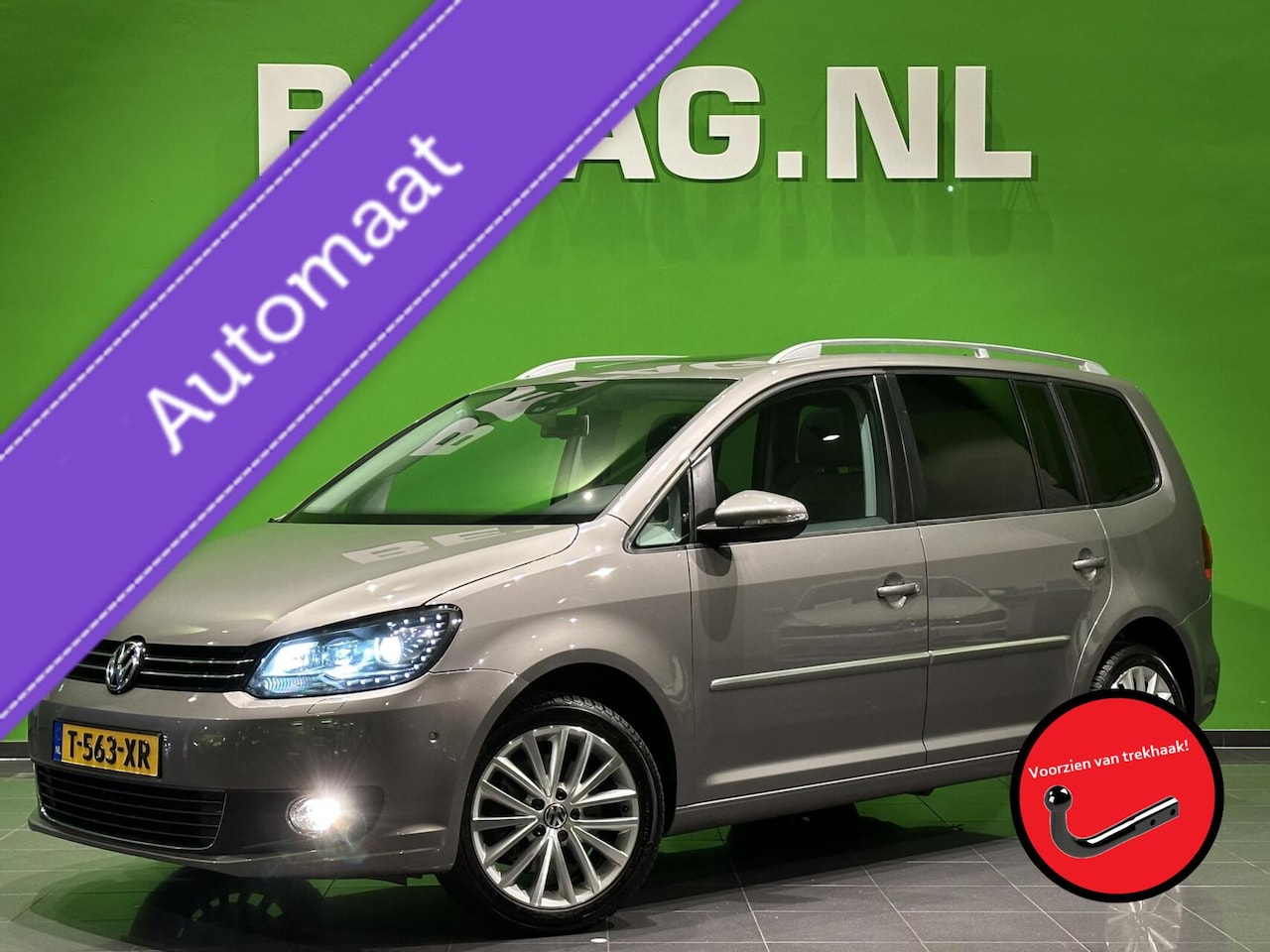 Volkswagen Touran - 1.4 TSI Highline DSG | Leder | Panorama dak | - AutoWereld.nl