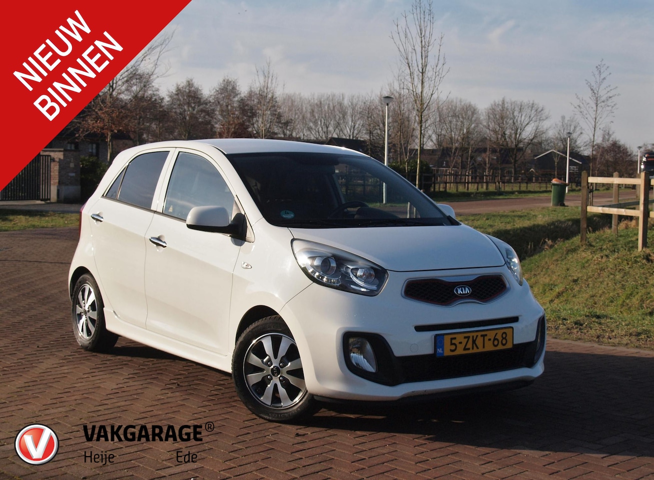 Kia Picanto - 1.0 CVVT X-treme | Cruise Control | Leer | Bluetooth | NL-Auto | - AutoWereld.nl