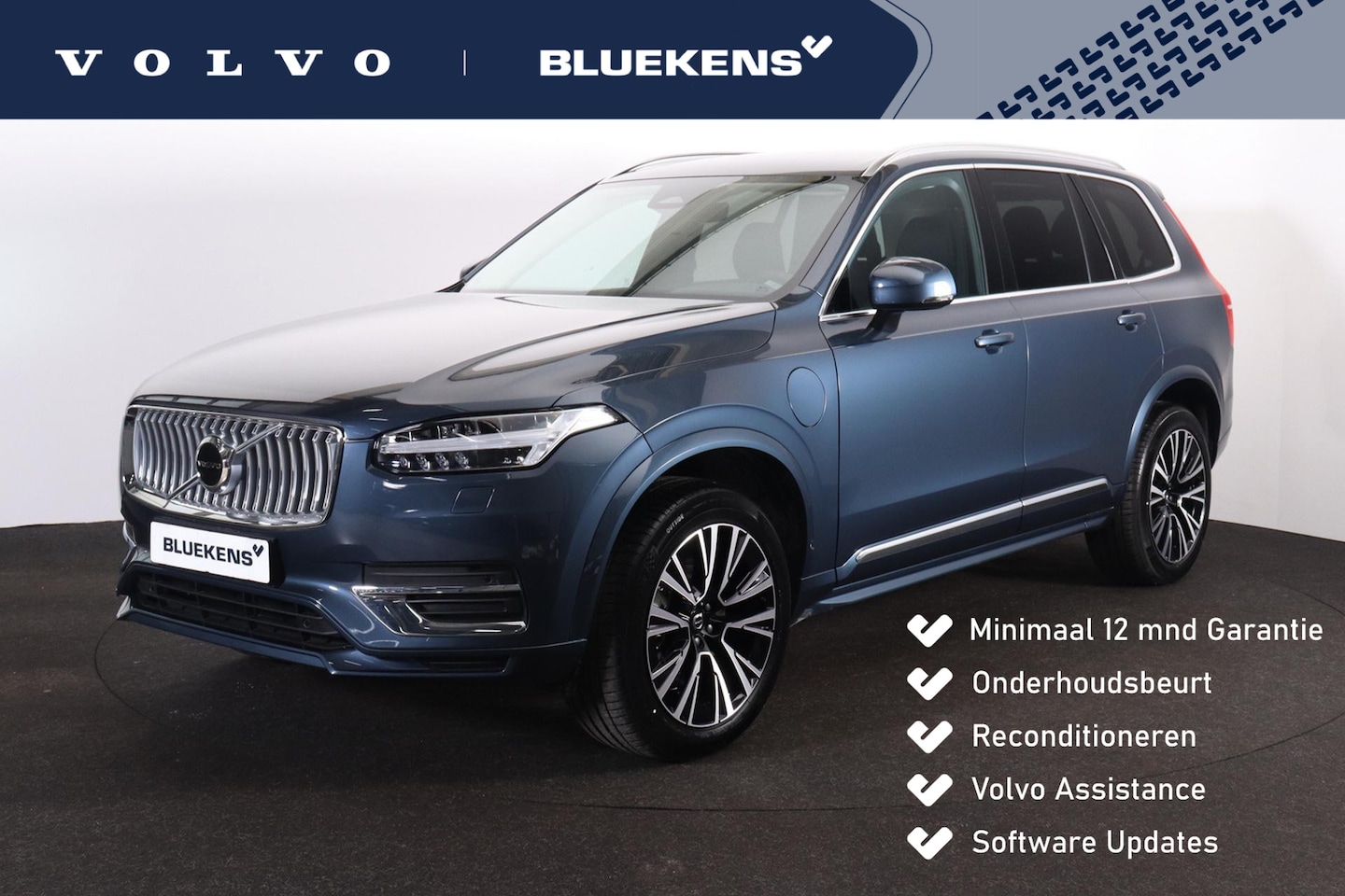 Volvo XC90 - T8 Recharge AWD Core Bright - IntelliSafe Assist & Surround - Harman/Kardon audio - Adapti - AutoWereld.nl