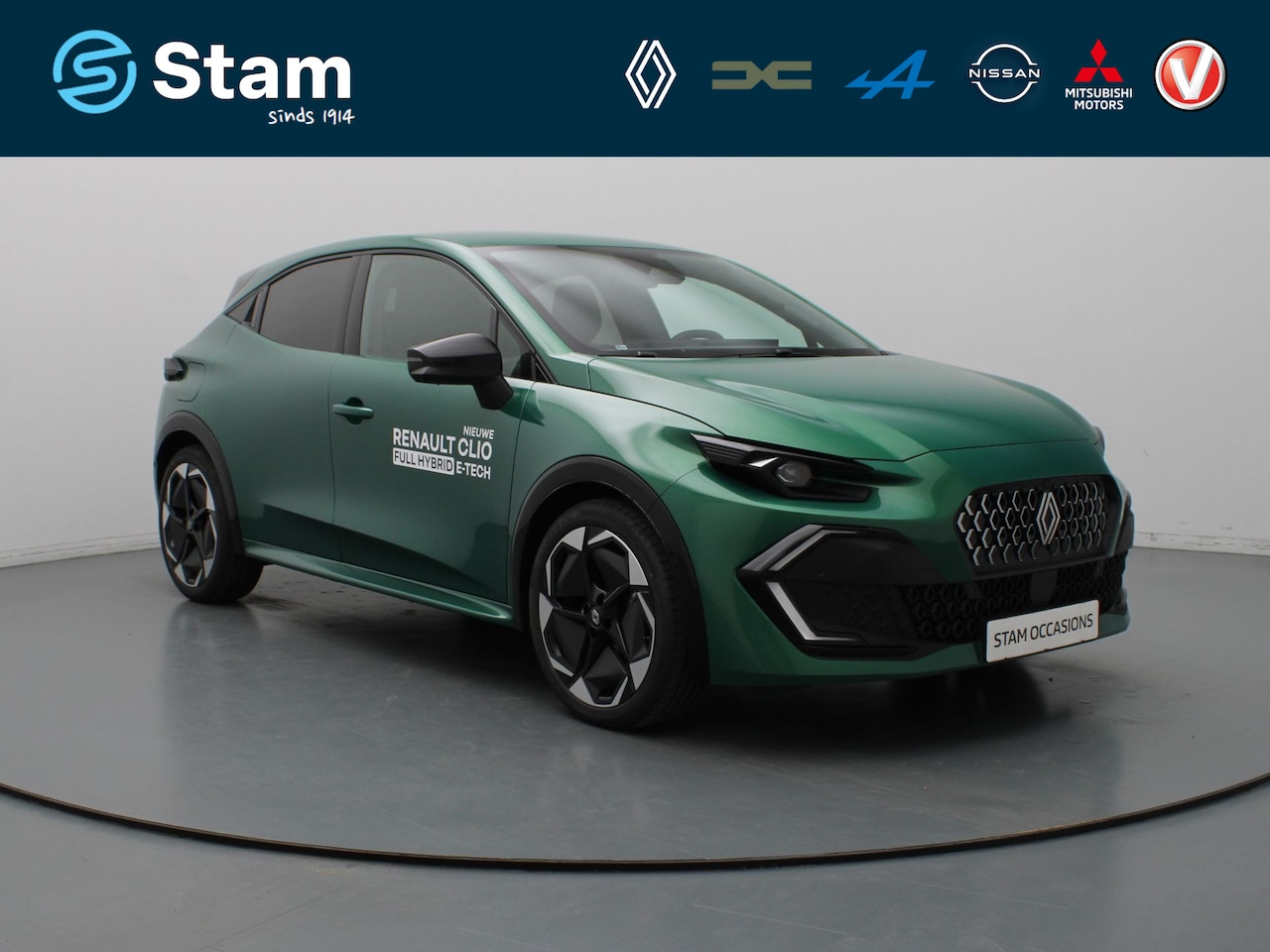 Renault Clio - 1.8 Hybrid 160pk techno 360° Camera | Adapt. Cruise | Parkeersens. v+a | Stoelverw. - AutoWereld.nl