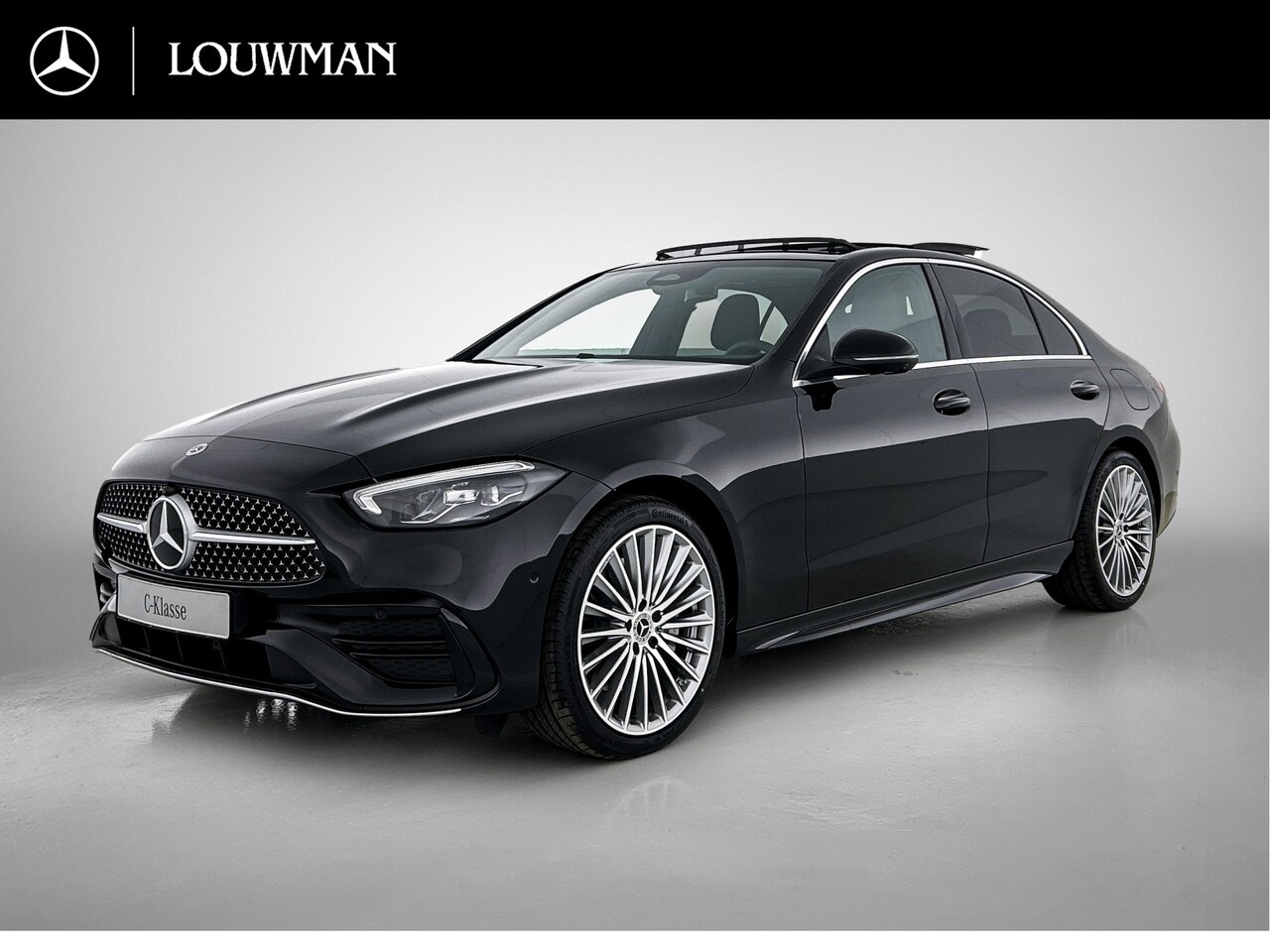 Mercedes-Benz C-klasse - 300 e Business Solution AMG | Multicontourstoelen voor | Burmester® 3D surround sound syst - AutoWereld.nl