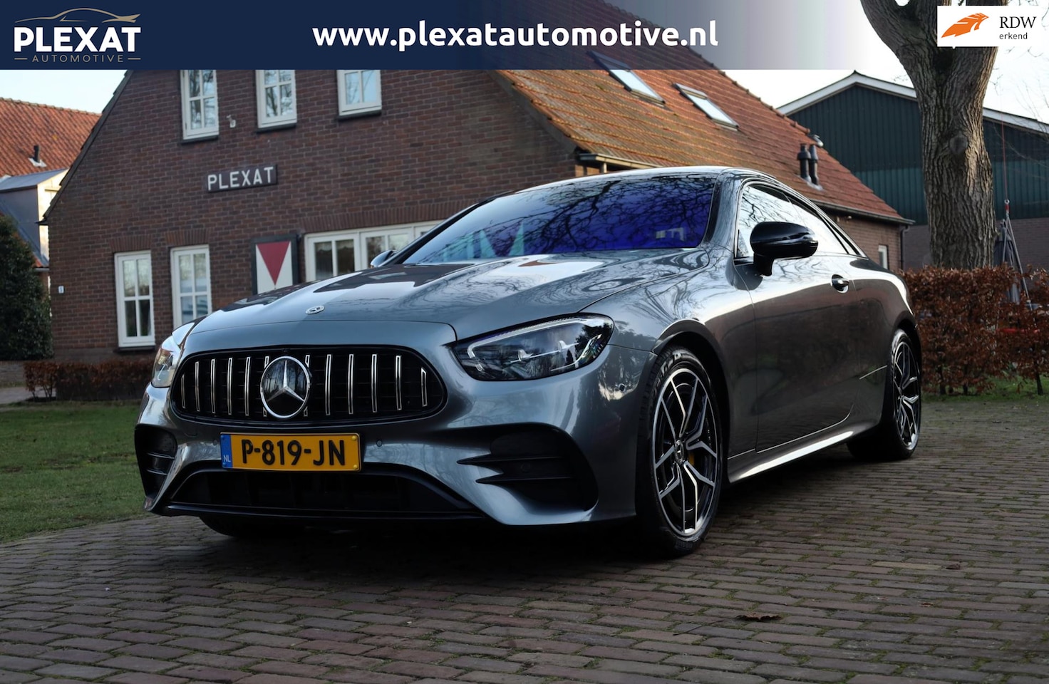 Mercedes-Benz E-klasse Coupé - 200 AMG Line Aut. | 53-AMG-Pakket | Facelift | Panorama | Full Led | Wide-Screen | Apple C - AutoWereld.nl