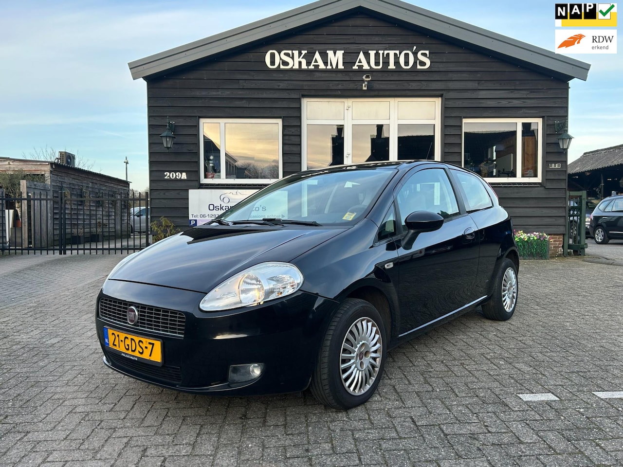 Fiat Grande Punto - 1.4 Dynamic Airco - AutoWereld.nl