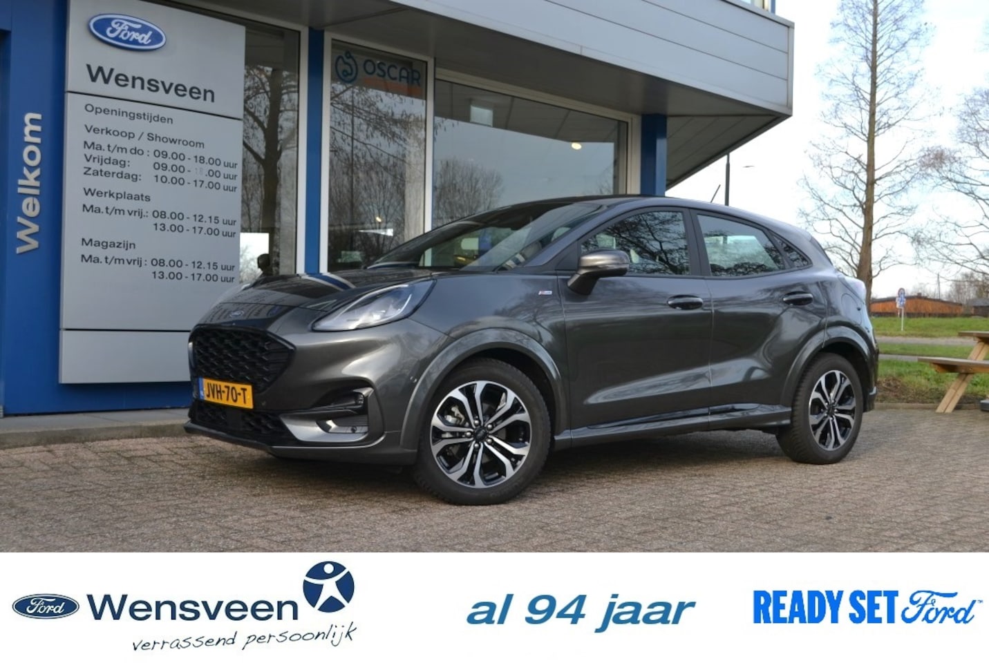 Ford Puma - 1.0T 125pk ECOBOOST Hybrid ST-Line AUT. | trekhaak, winter pack - AutoWereld.nl