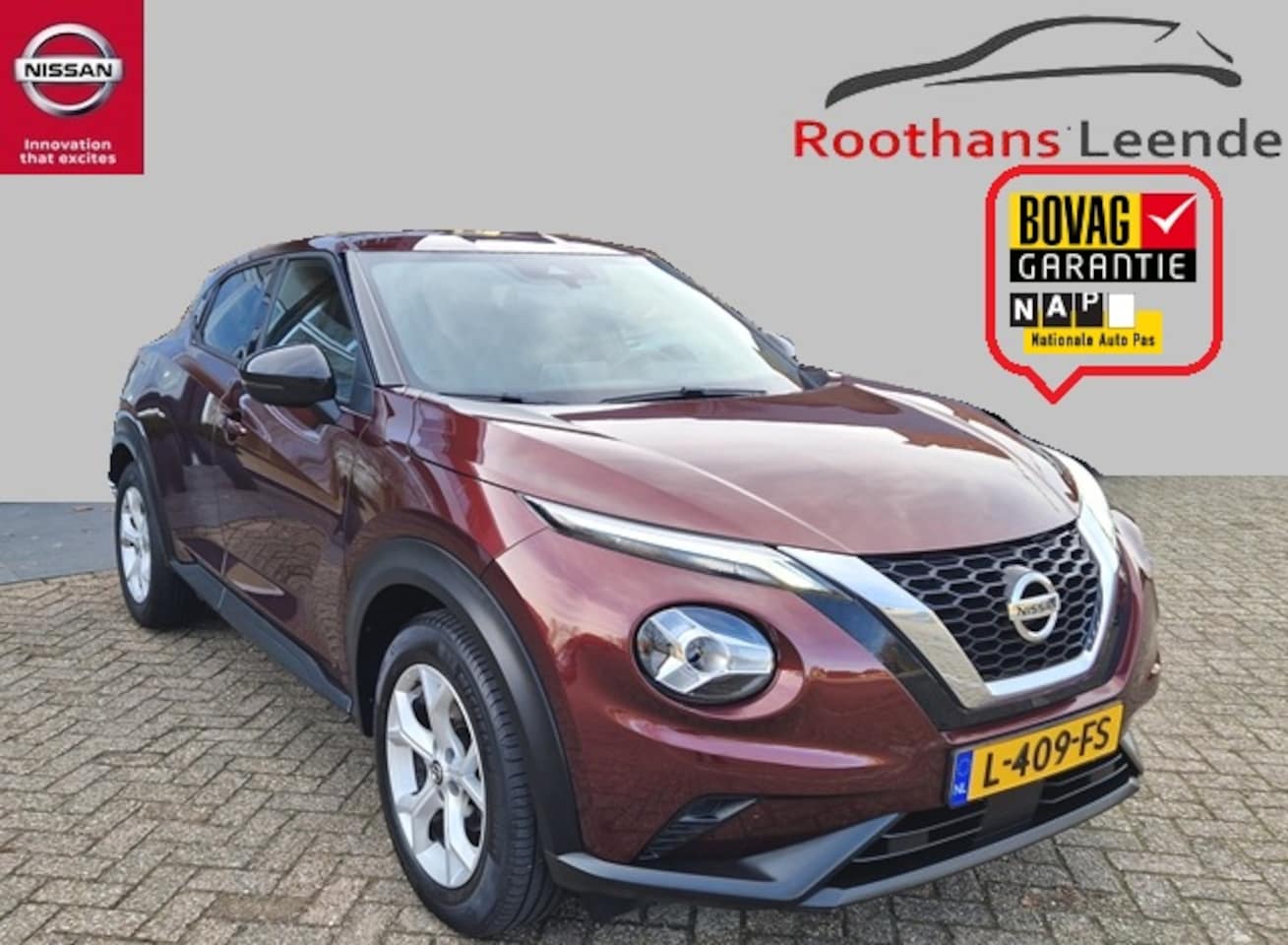 Nissan Juke - 1.0 117PK DIG-Turbo N-Connecta Android Auto & Apple CarPlay - AutoWereld.nl
