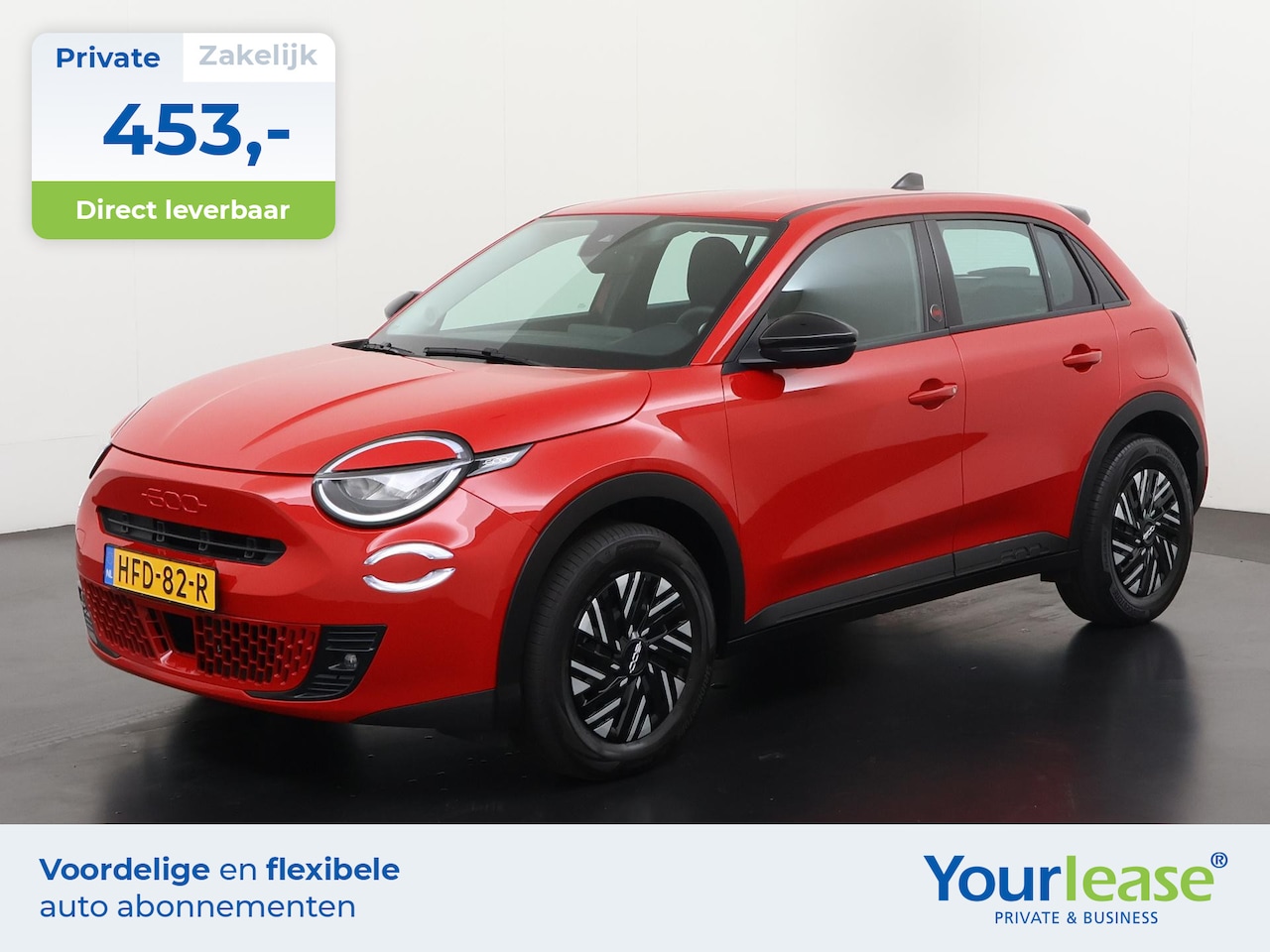 Fiat 600e - RED 54 kWh | All-in 453,- Private Lease | Direct uit voorraad - AutoWereld.nl