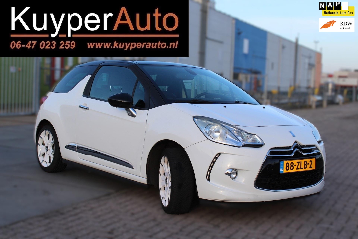 Citroën DS3 - 1.2 VTi Chic 1.2 VTi Chic - AutoWereld.nl