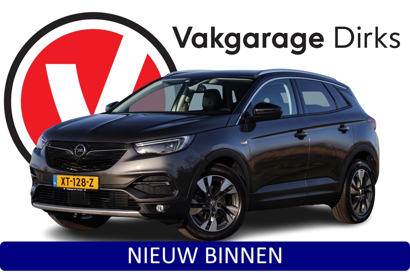 Opel Grandland X - 1.2 Turbo 130 PK Aut8 Ultimate ✅ LED ✅ ACC ✅ 360Cam - AutoWereld.nl