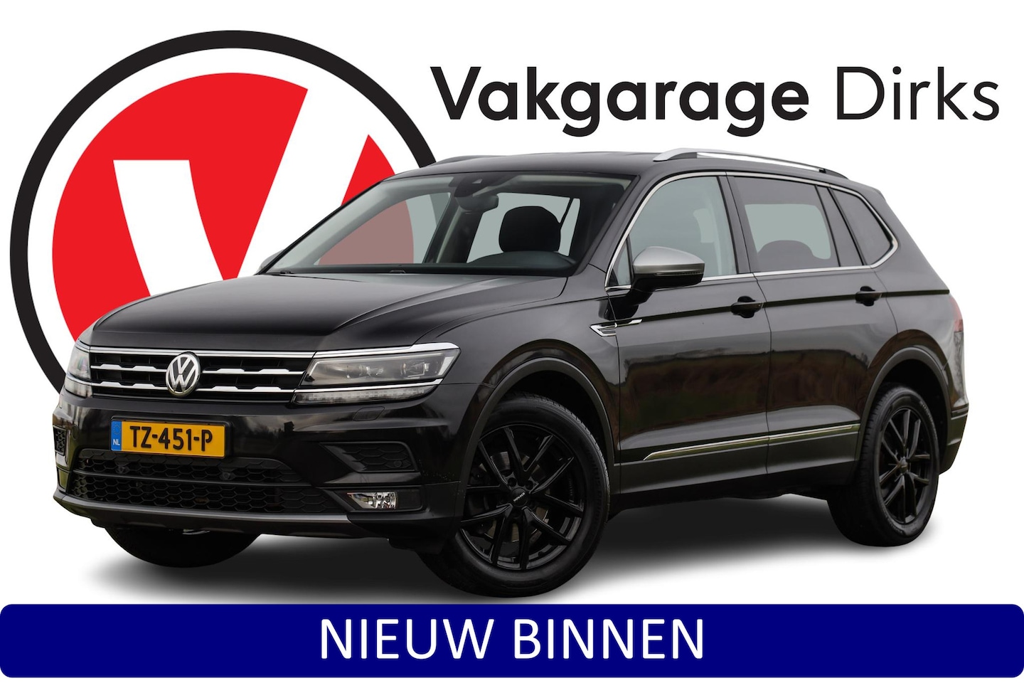 Volkswagen Tiguan Allspace - 1.4 TSI Executive 7p. ✅ LED ✅ Carplay ✅ ACC - AutoWereld.nl