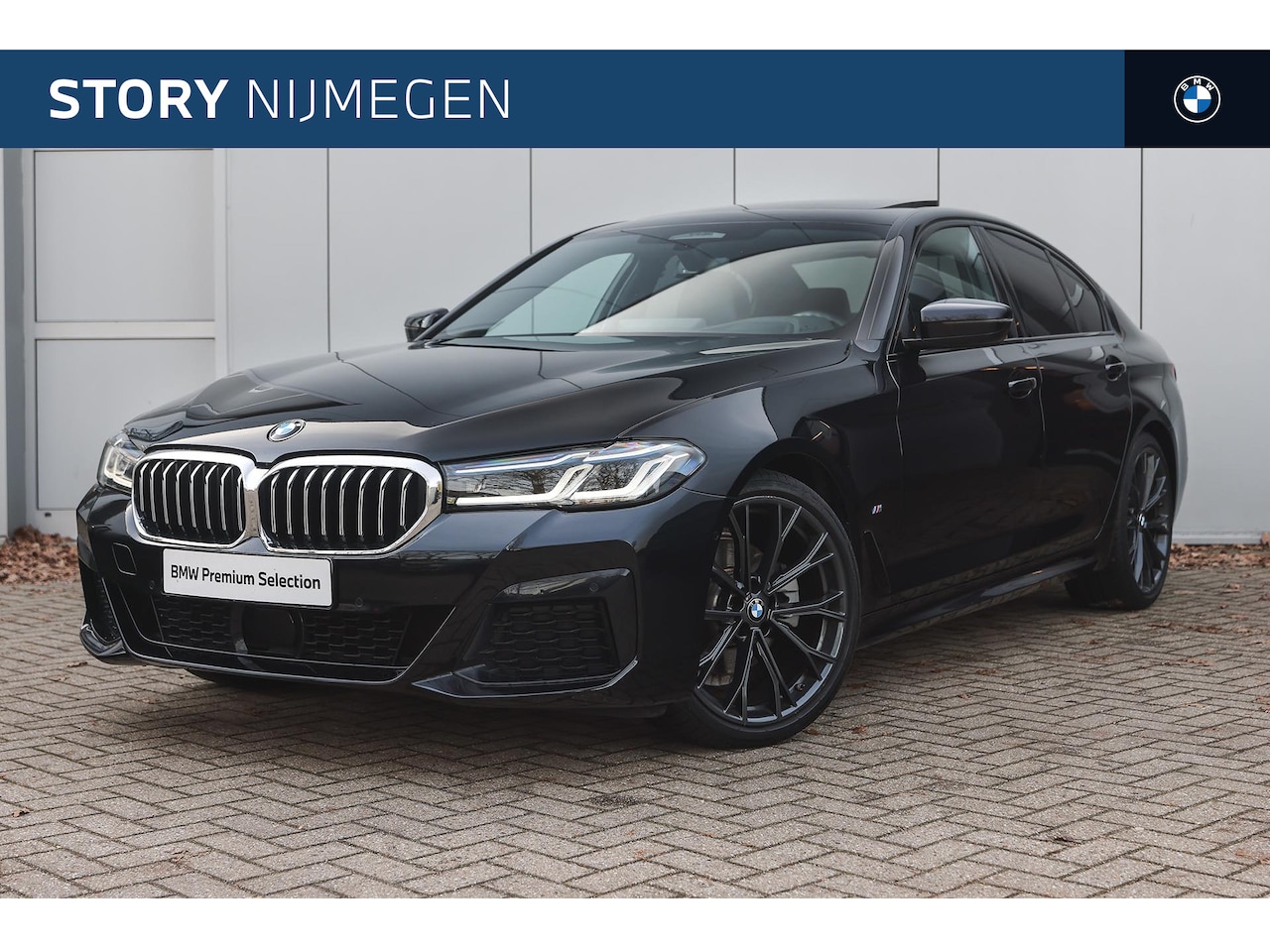 BMW 5-serie - 520d High Executive M Sport Automaat / Schuif-kanteldak / Trekhaak / Laserlight / Stoelven - AutoWereld.nl