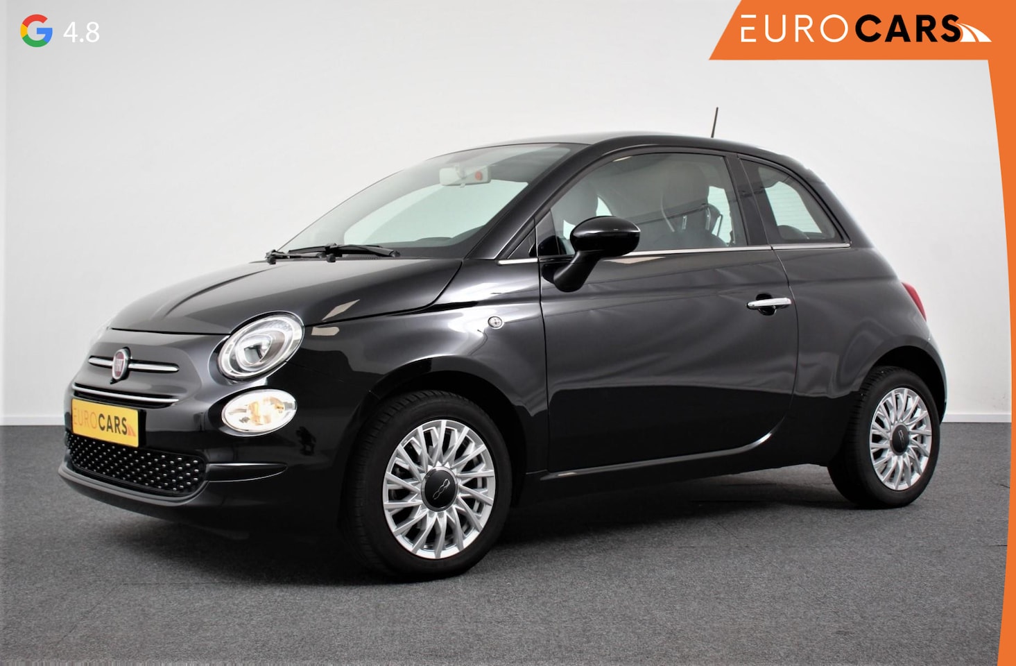 Fiat 500 - 1.2 Lounge Automaat | Navigatie | Lederen bekleding | Climate Control | Cruise Control | P - AutoWereld.nl