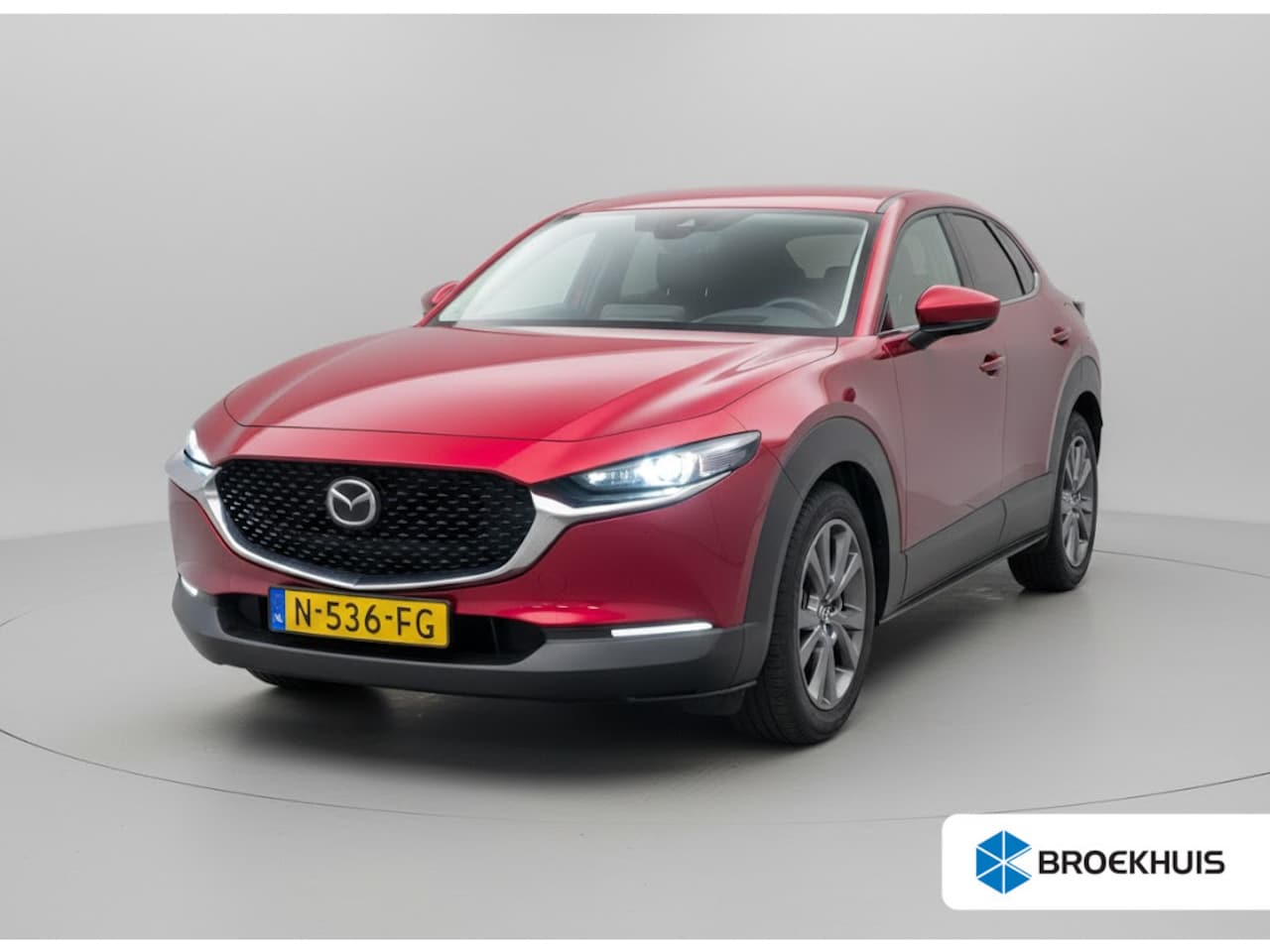 Mazda CX-30 - 2.0 e-SkyActiv-X M Hybrid Luxury | 1e Eigenaar! | LED | Memory Zetels | Leder | Camera | N - AutoWereld.nl