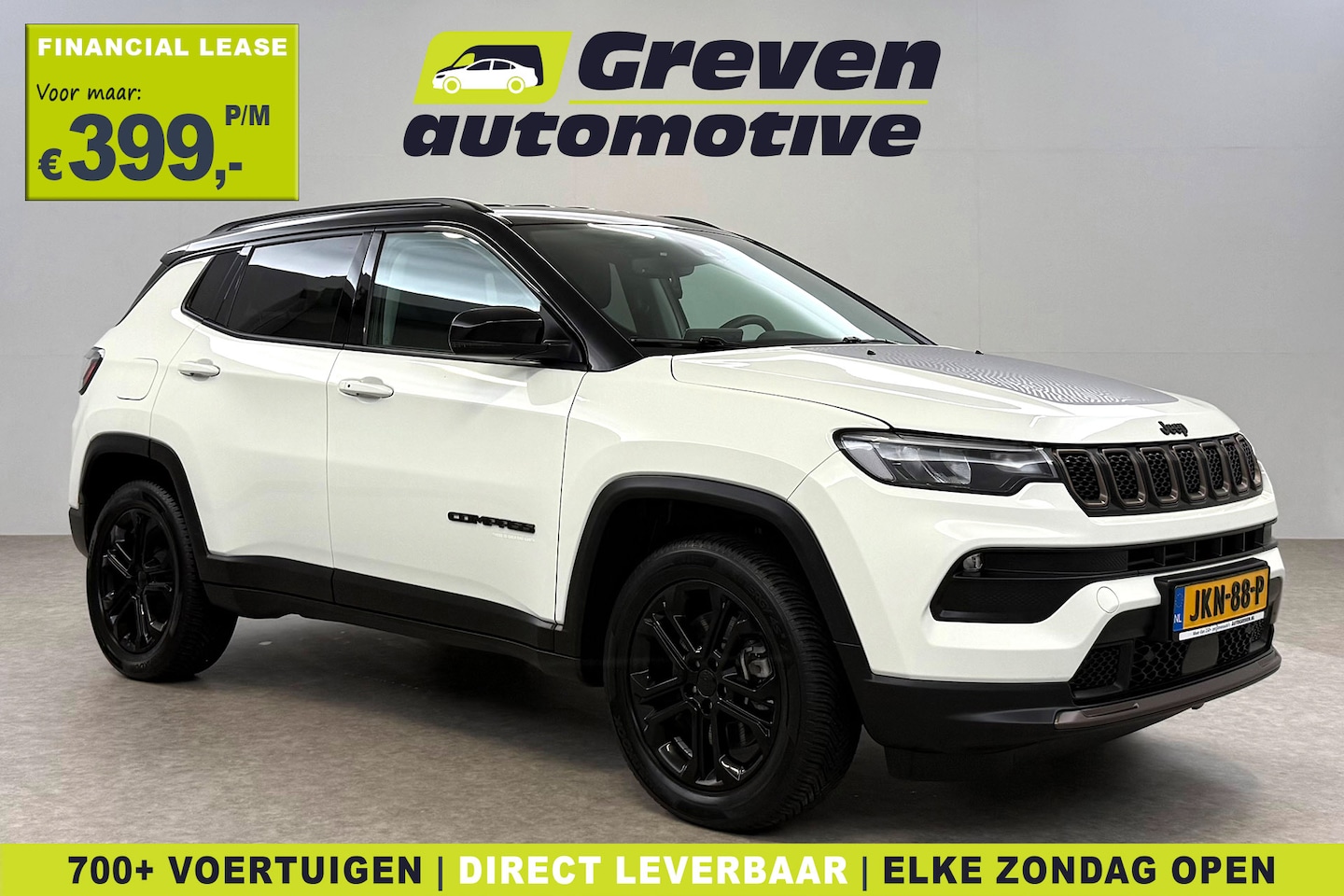 Jeep Compass - 4xe 240PK Plug-in Hybrid Electric Upland | SOH: 92% | Virtual | Adap. Cruise | Stoel/ Stuu - AutoWereld.nl