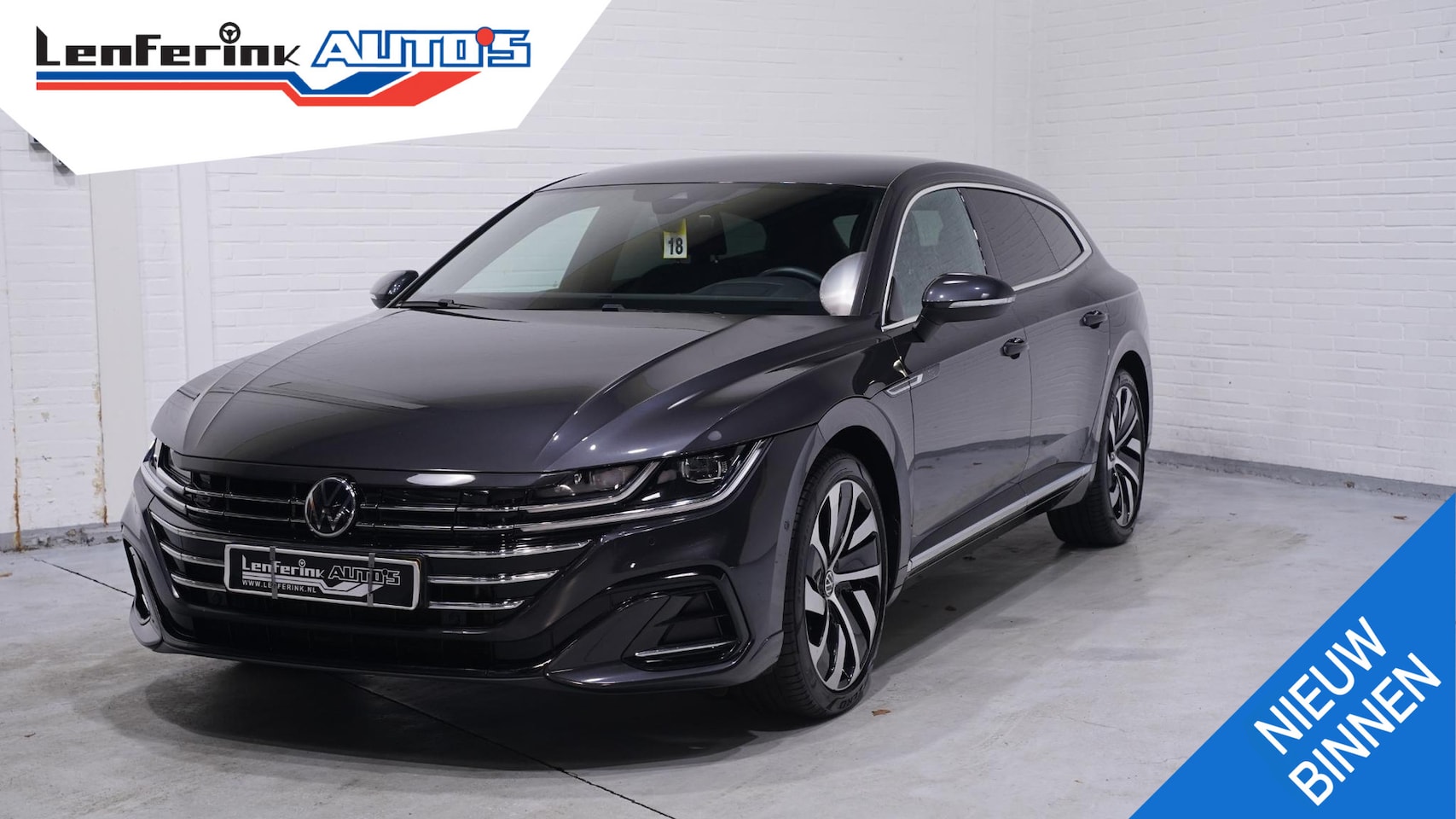 Volkswagen Arteon Shooting Brake - 1.4 TSI eHybrid R-Line Business+ Nap 1e Eig. Apple Carplay Camera Stoel- en stuurverwarmin - AutoWereld.nl