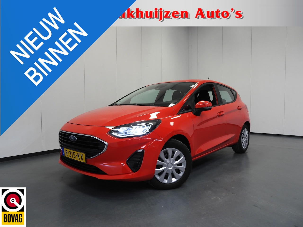 Ford Fiesta - 1.0 EcoBoost Connected NAVI-APP/AIRCO/CRUISE/BLUETOOTH! - AutoWereld.nl