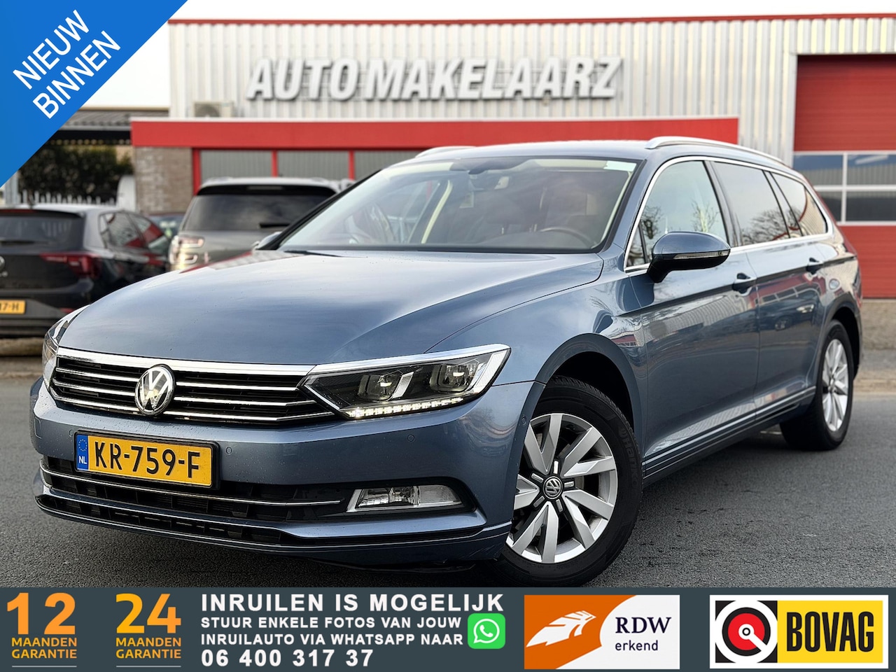 Volkswagen Passat Variant - 1.6 TDI | LED KEYLESS TREKHAAK - FACELIFT - AutoWereld.nl