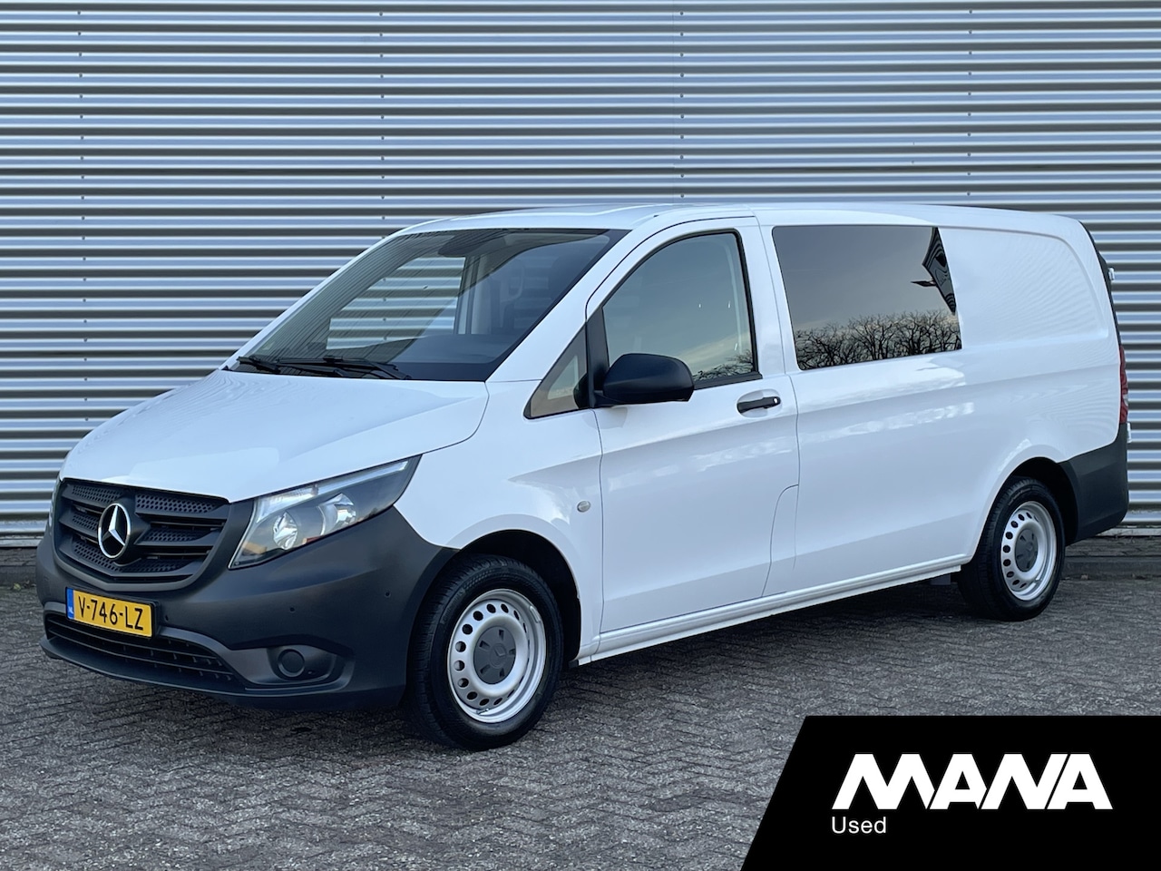 Mercedes-Benz Vito - 111CDI Lang L2H1 DC Comfort Airco Cruise control PDC Navigatie i.z.g.st. - AutoWereld.nl