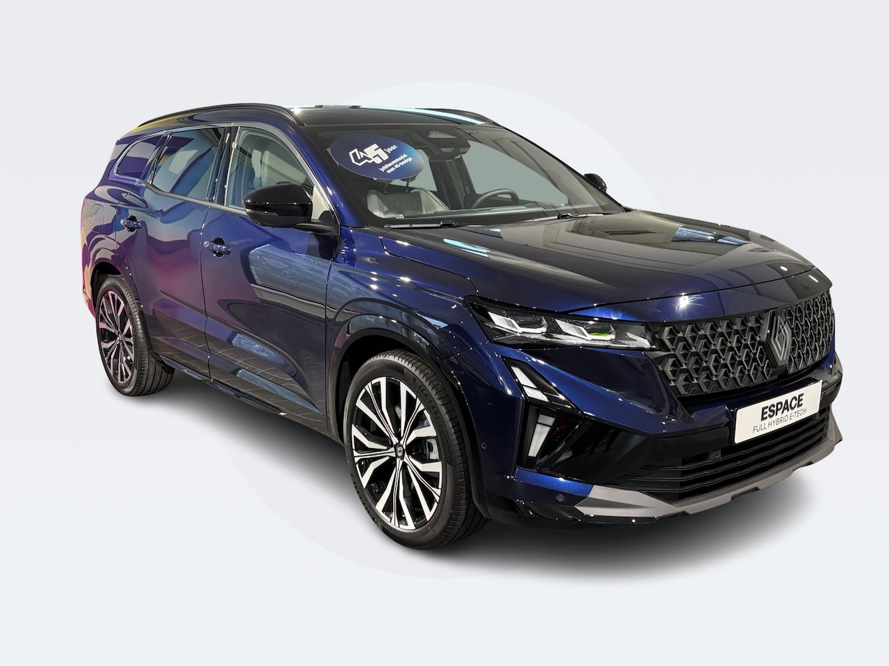 Renault Espace - E-Tech full hybrid 200 iconic 7p. / LED MATRIX / HEAD UP DISPLAY / PANORAMISCH SOLARBAY DA - AutoWereld.nl