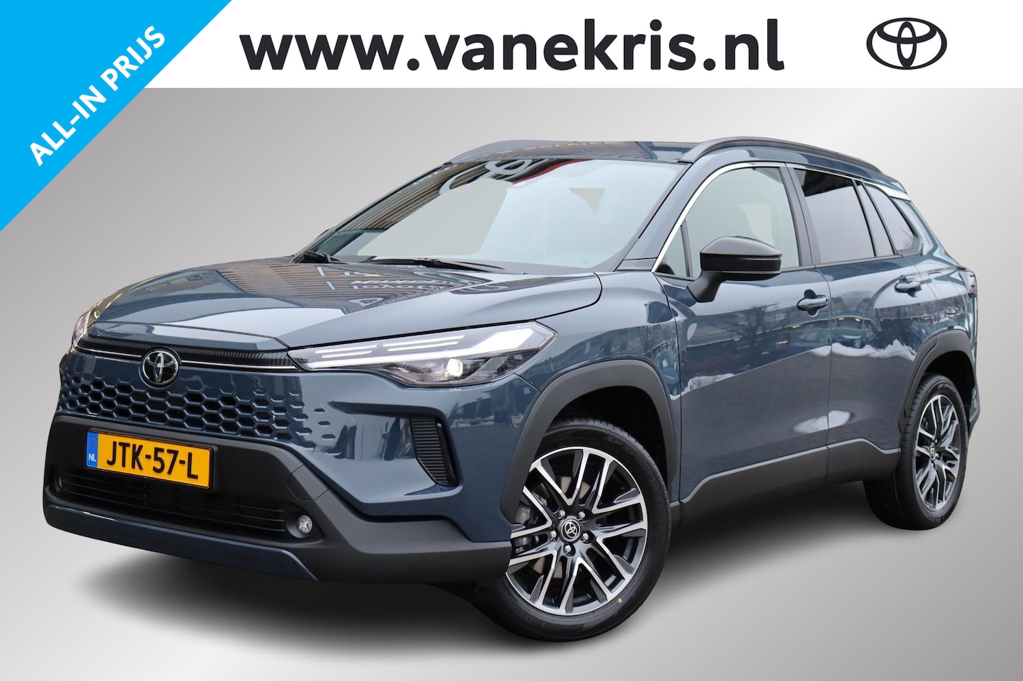 Toyota Corolla Cross - Hybrid 140 Dynamic Hybrid 140 Dynamic , Stuur- en stoelverwarming, nu met €1.500,- demovoordeel! - AutoWereld.nl
