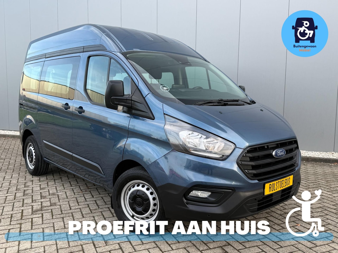 Ford Transit Custom - Automaat Rolstoelbus (2019) Airco - AutoWereld.nl