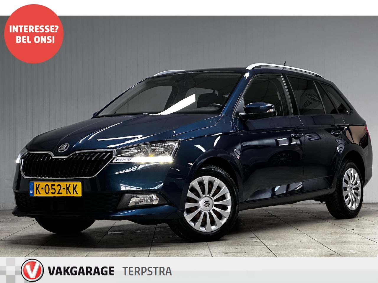 Skoda Fabia Combi - 1.0 TSI Ambition/ Trekhaak/ LED Dagrijverl./ DAB+/ Apple+Android/ Clima/ Navi/ Cruise/ Blu - AutoWereld.nl