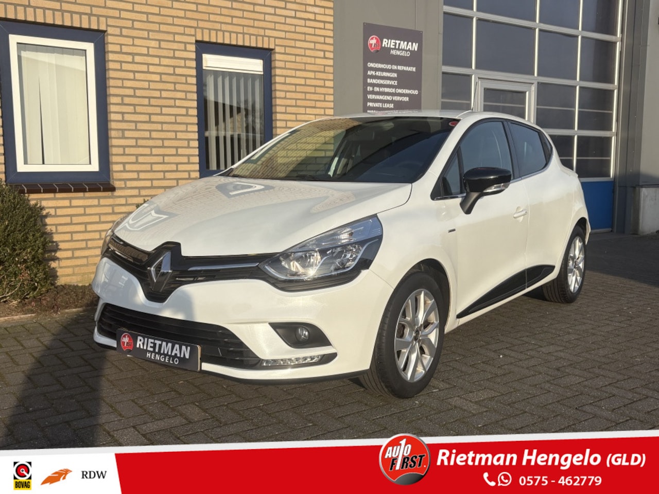 Renault Clio - 0.9 TCe Limited RIJKLAAR-NAVI-BLUETOOTH-BTW - AutoWereld.nl
