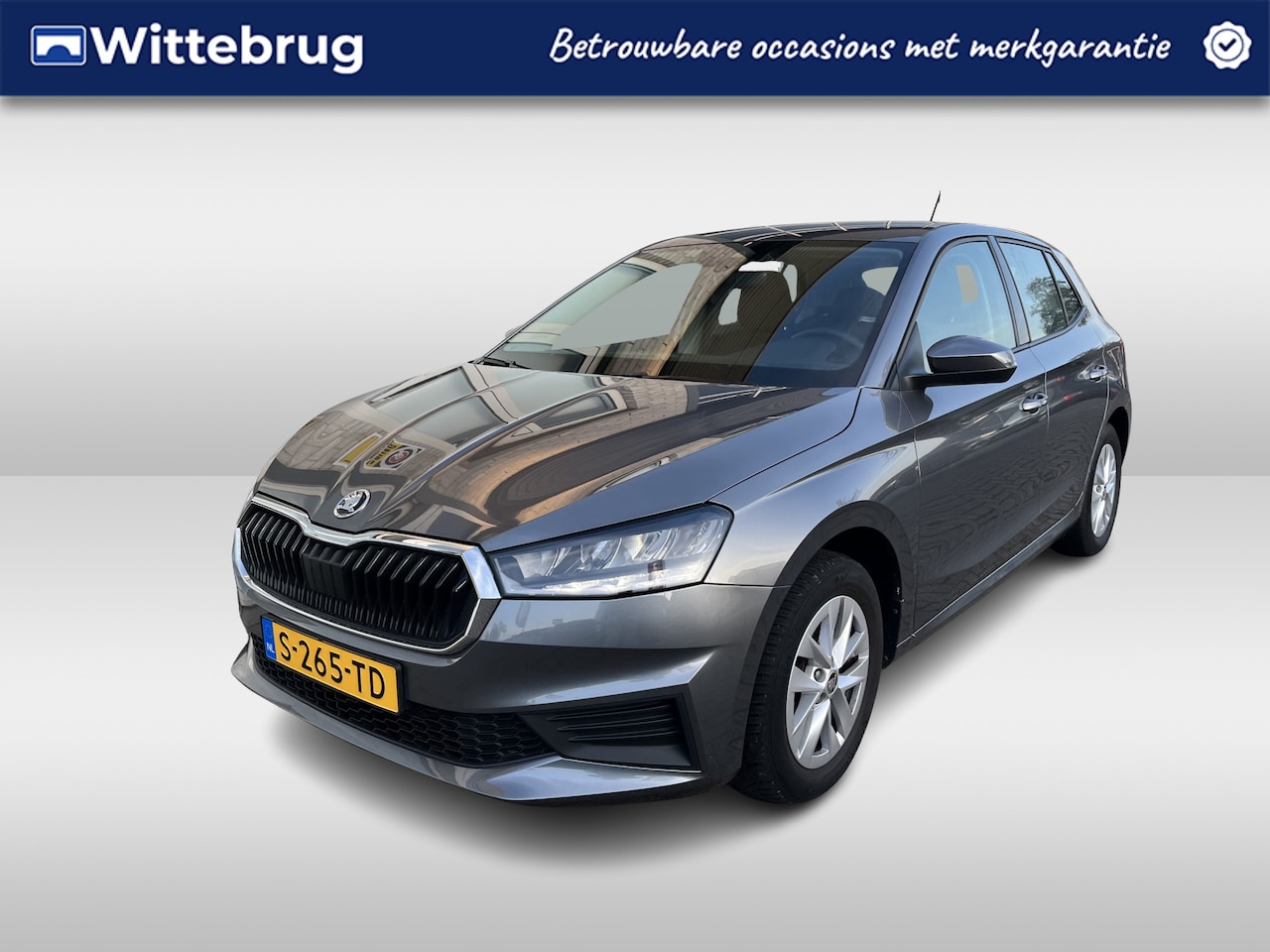 Skoda Fabia - 1.0 TSI Ambition /GARANTIE TM 04-2027/ CRUISE/ DAB/ NAVI/ SMARTLINK/ PARK. SENSOREN/ AIRCO - AutoWereld.nl