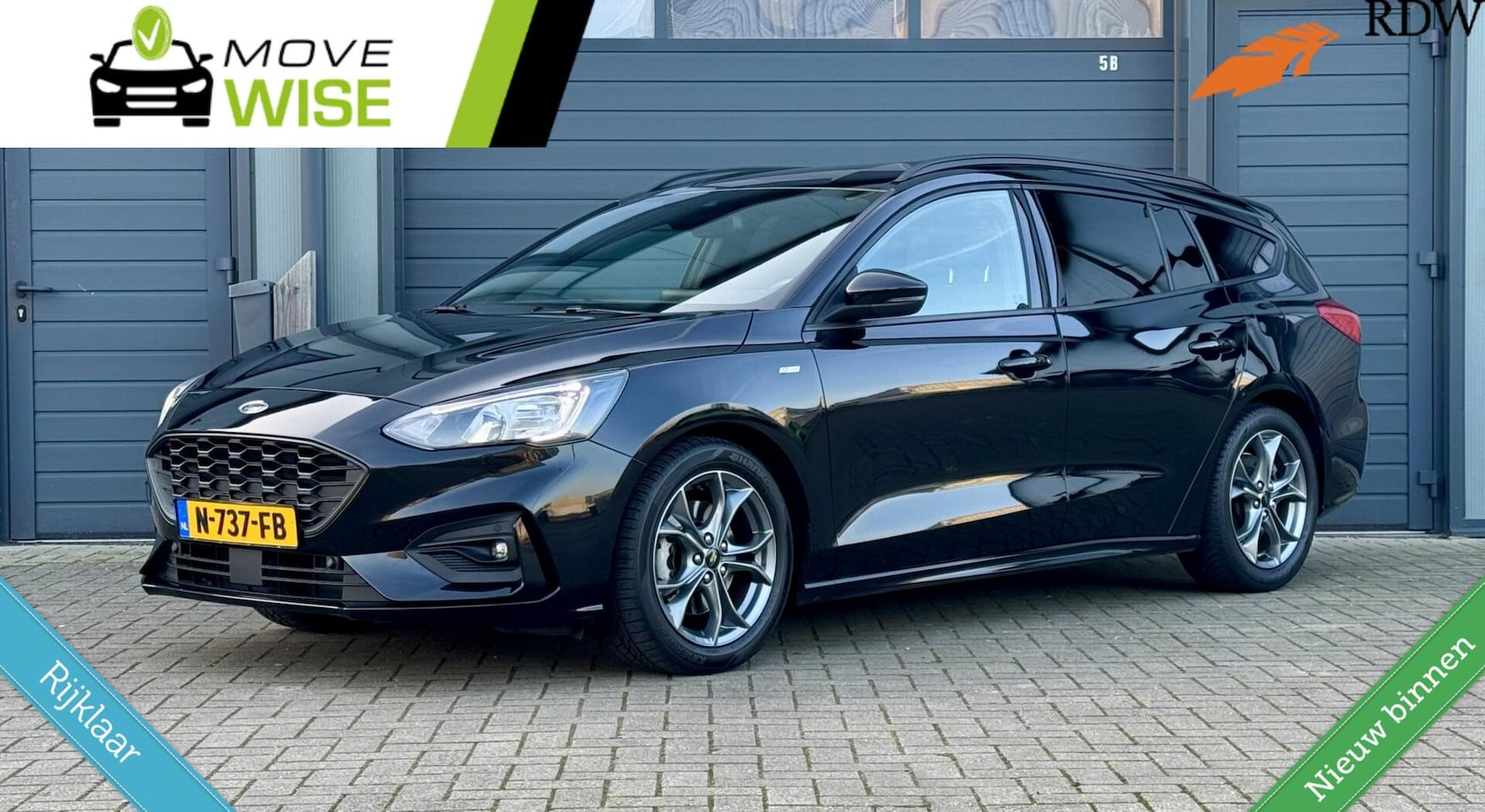 Ford Focus Wagon - 1.0 125pk Hybrid | ST Line | 85.000 km ! | 2020 | RIJKLAAR | Sportief & Compleet | - AutoWereld.nl