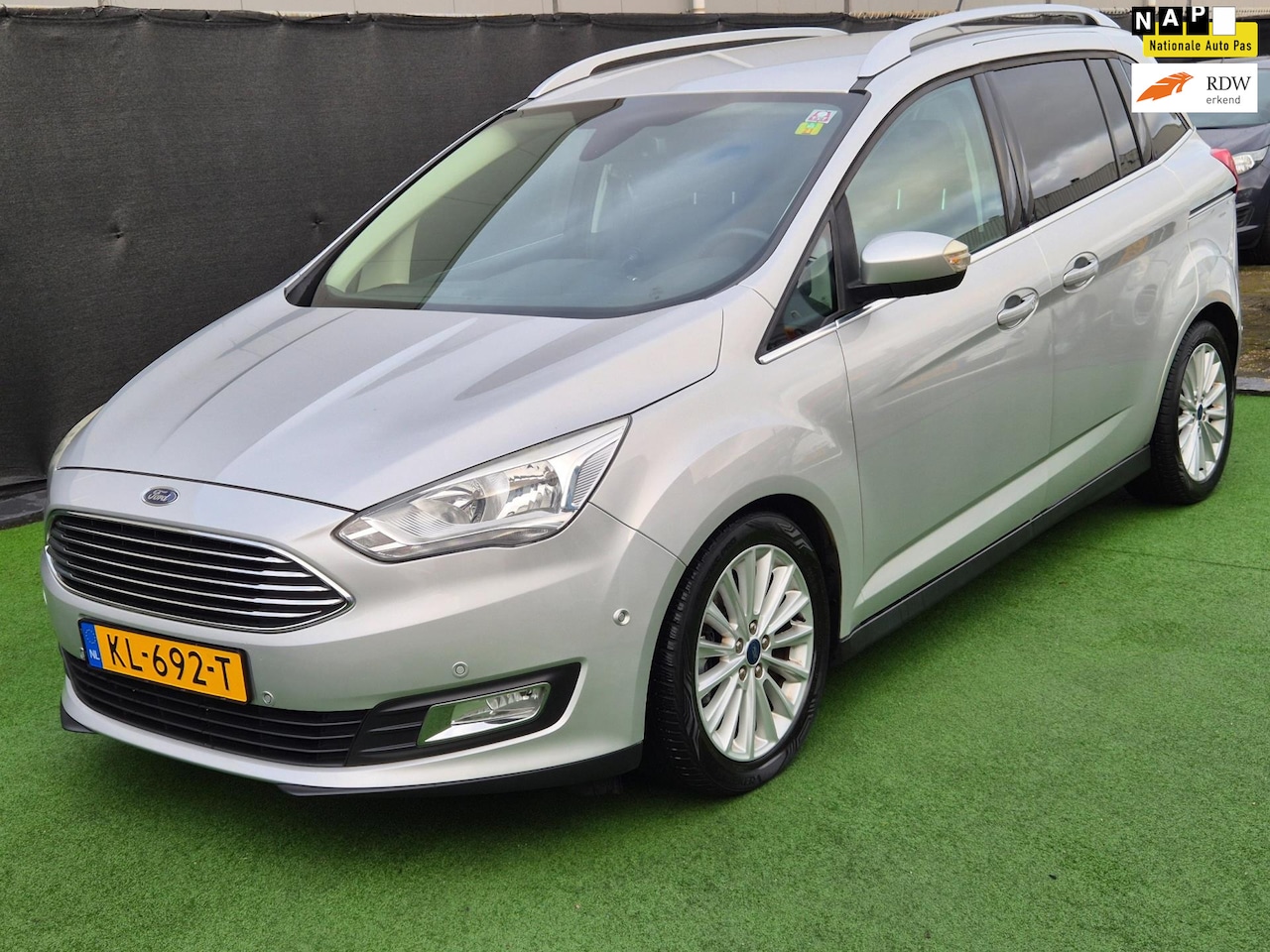 Ford Grand C-Max - 1.0 Titanium 7p. 1e eig NAP! - AutoWereld.nl
