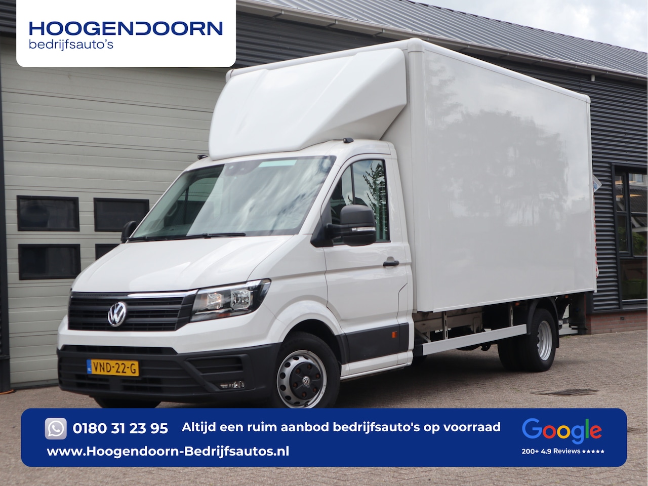 Volkswagen Crafter - 50 2.0 TDI 177pk DSG-Automaat - Bakwagen Laadklep Meubelbak - AutoWereld.nl
