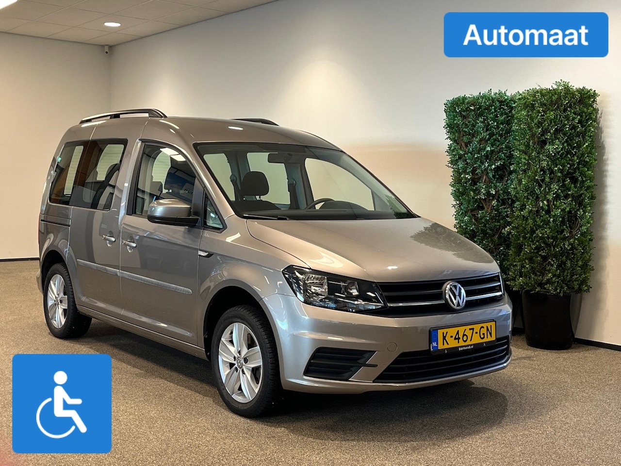 Volkswagen Caddy - Rolstoelauto Automaat 3+1 of 5+0 - AutoWereld.nl