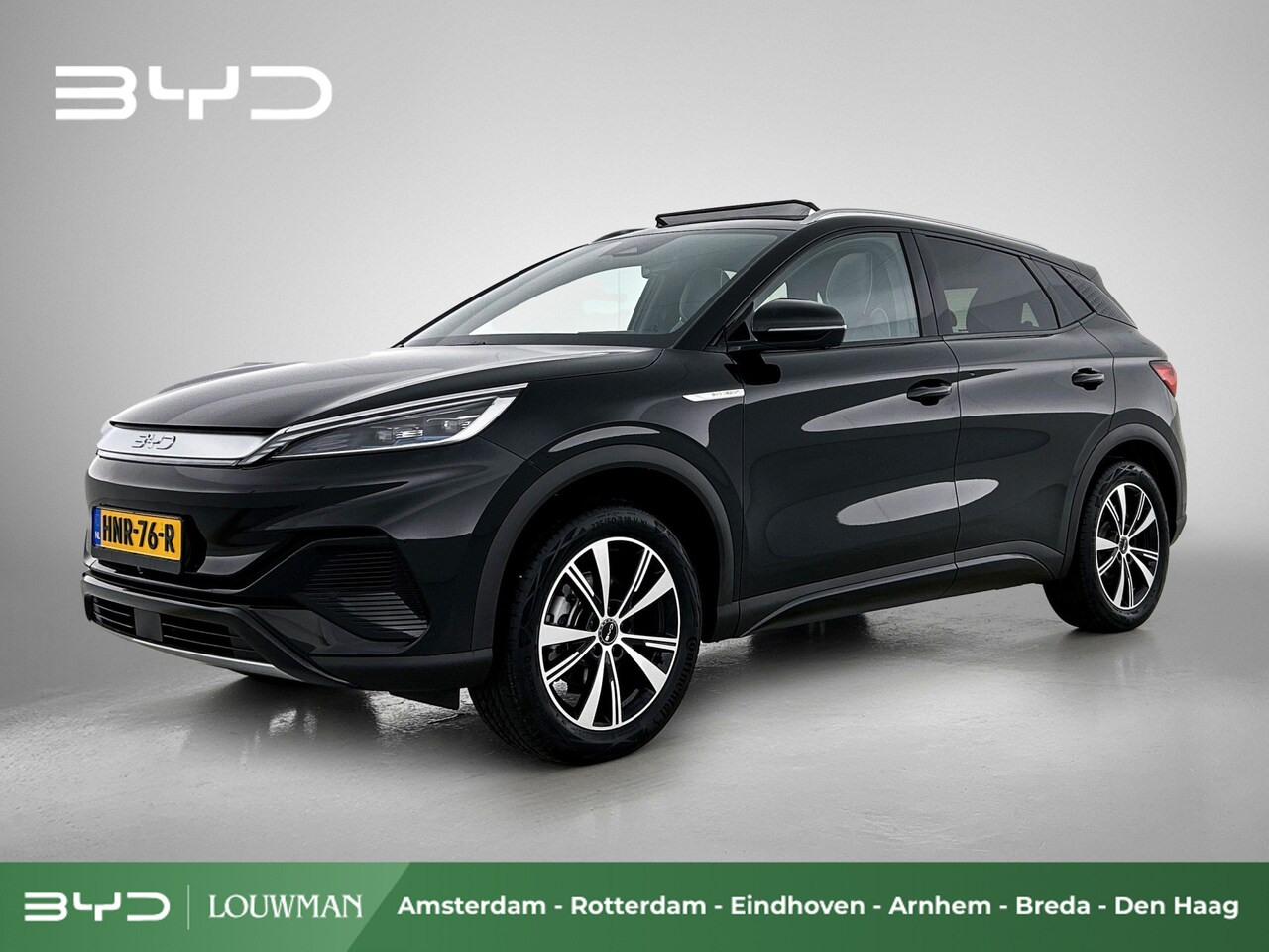 BYD Atto 3 - Comfort 60 kWh | Modeljaar 2025 | Zwart Leder | 18" glossy velgen | Regensensor | - AutoWereld.nl