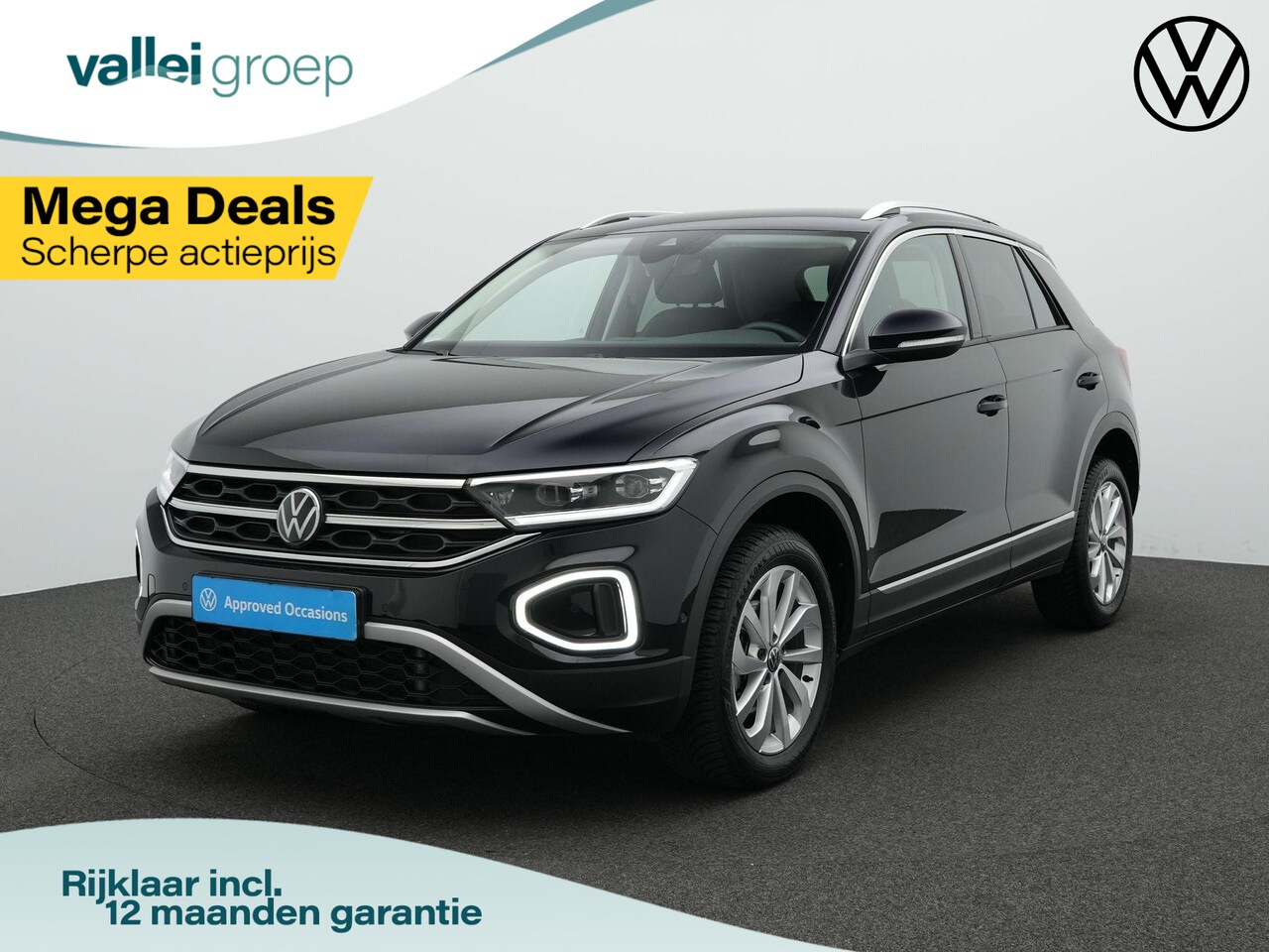 Volkswagen T-Roc - 1.5 TSI 150 pk DSG Style | Trekhaak | Park Assist | Stoelverwarming | Adaptive Cruise | Er - AutoWereld.nl