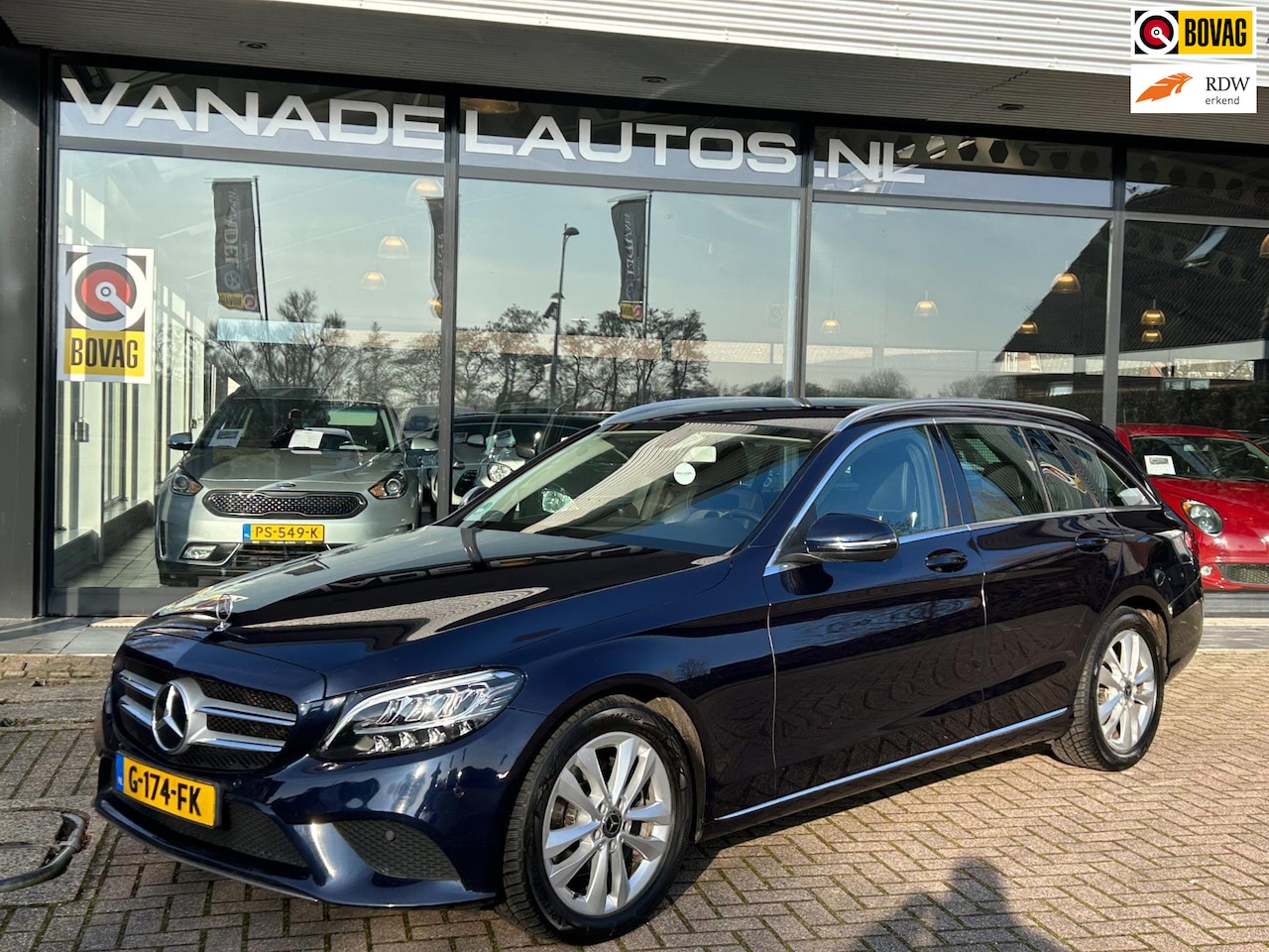 Mercedes-Benz C-klasse Estate - 220 d Advantage Navi Camera LED Trekhaak Dealeronderhouden! - AutoWereld.nl