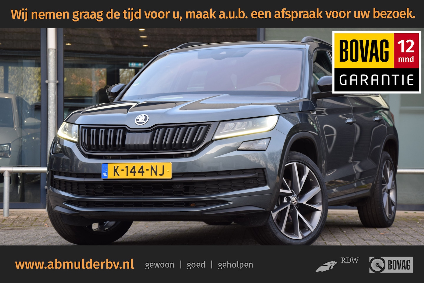 Skoda Kodiaq - 1.5 TSI 150PK DSG Automaat Sportline Business | Org. NL | BOVAG Garantie | Trekhaak | Comf - AutoWereld.nl