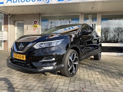 Nissan Qashqai - 1.3 DIG-T Tekna Panodak/Cruisecontr. ad./Dodehoek det./Rondomzicht camera/ Leder Alcant. b